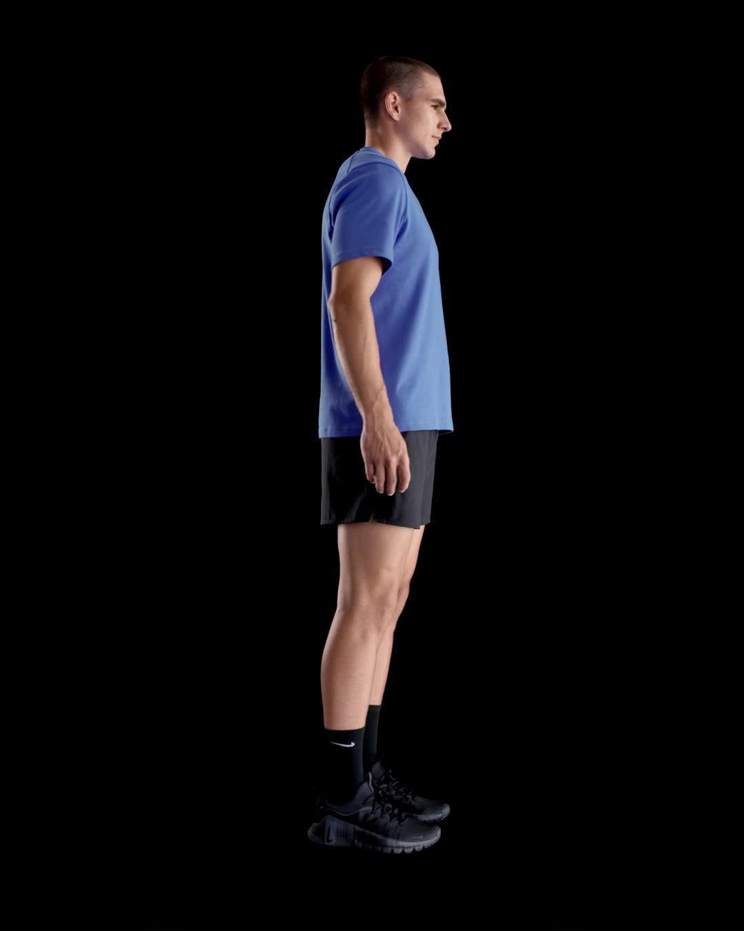 Nike Mens Primary Dri-FIT Short-Sleeve Versatile Top | DV9831-633 Product Image