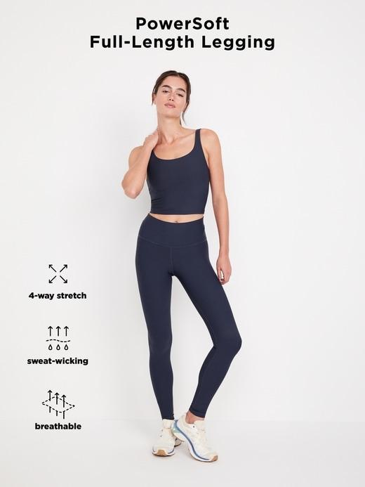 High-Waisted PowerSoft Full-Length Leggings Product Image