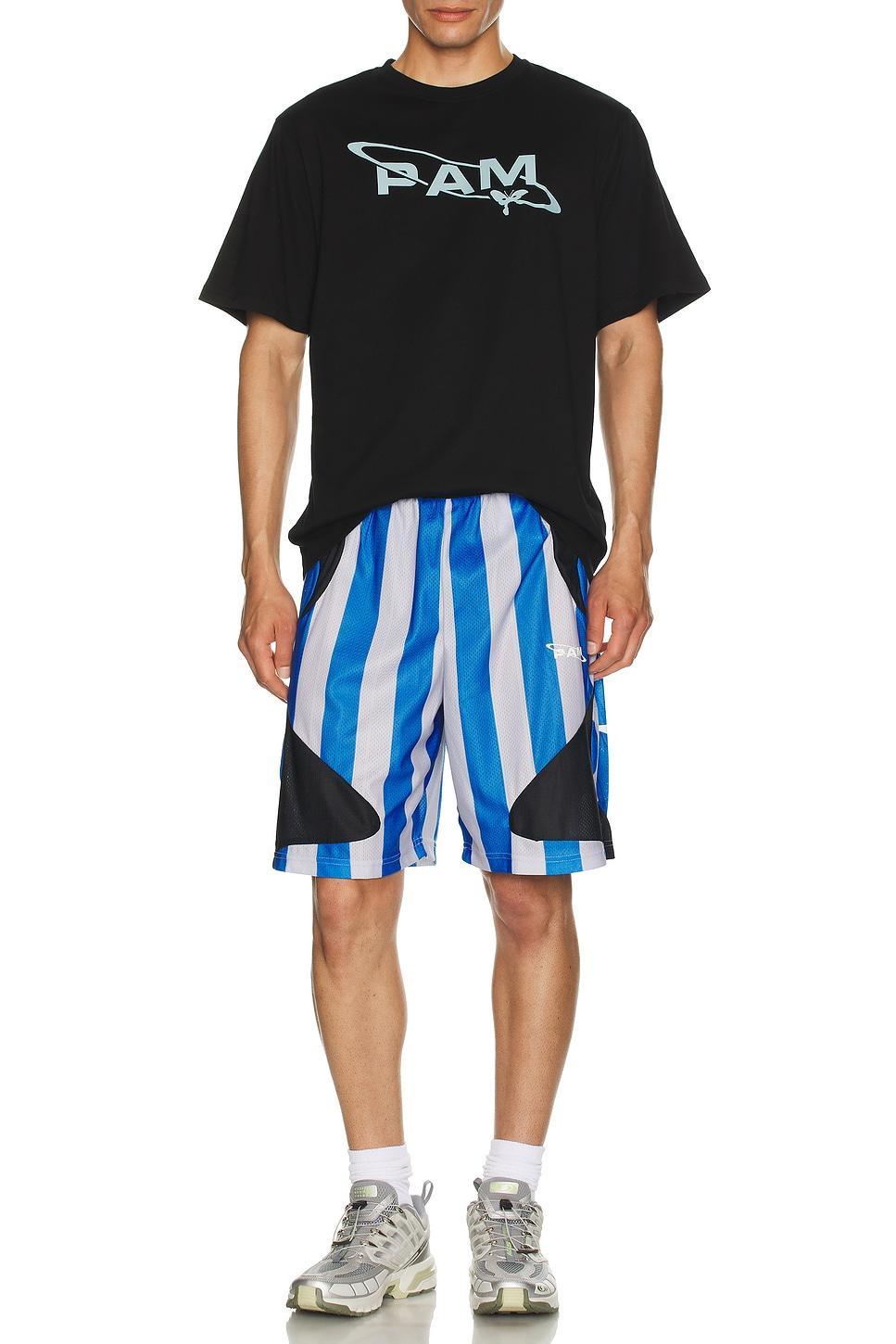 Theory Bron Cotton Polo in Baby Blue Product Image