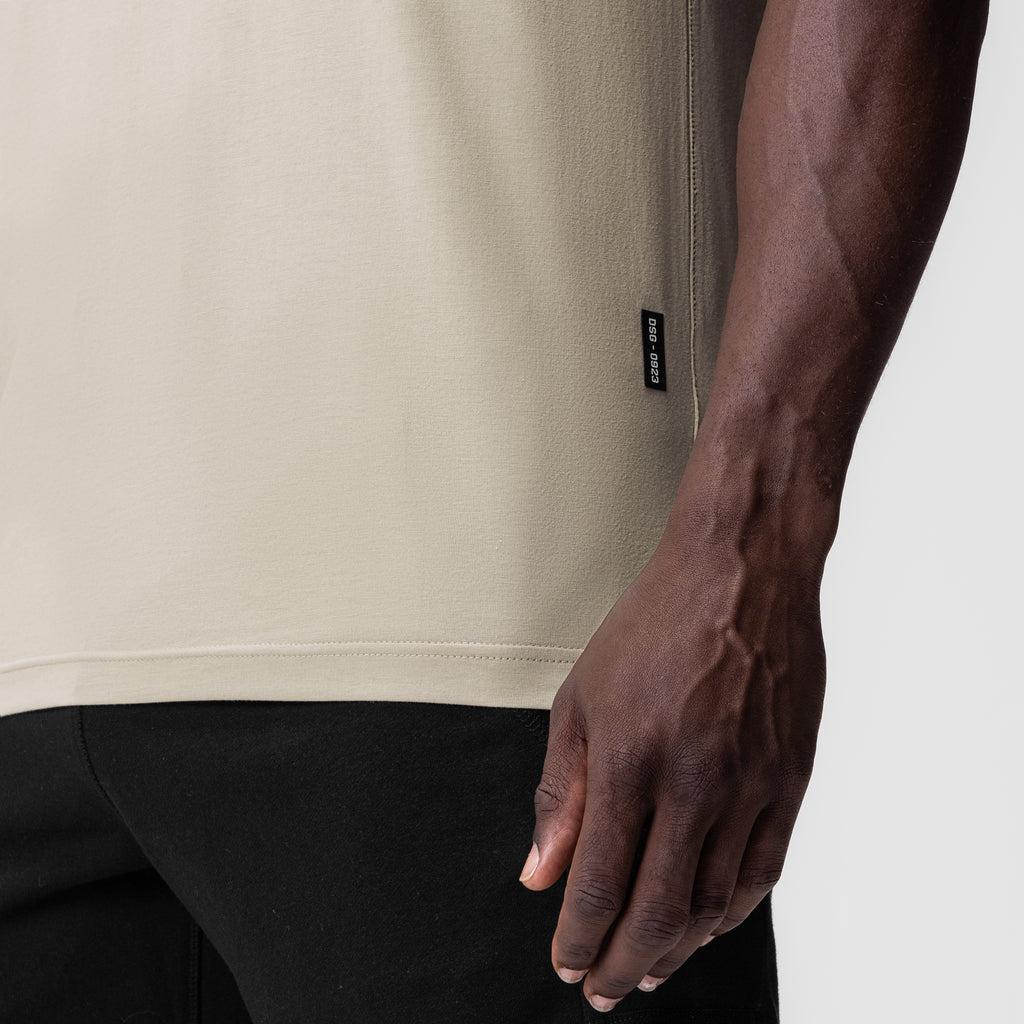 0923. Supima® Essential Tee - Sand Smoke Product Image