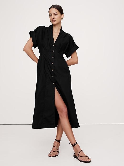 Poplin Shirt Dress Product Image