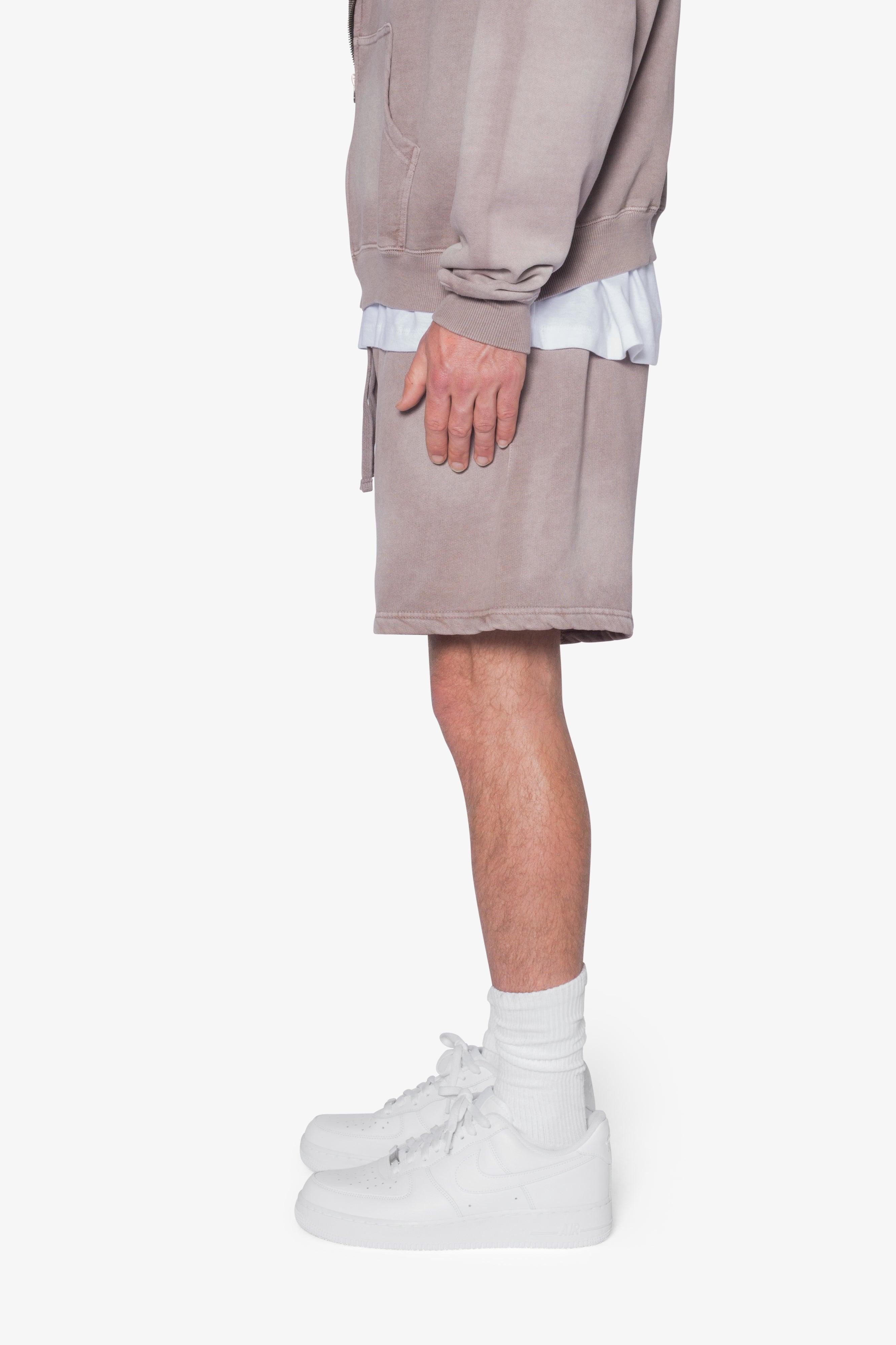 Faded Every Day Sweatshorts - Washed Mauve Product Image