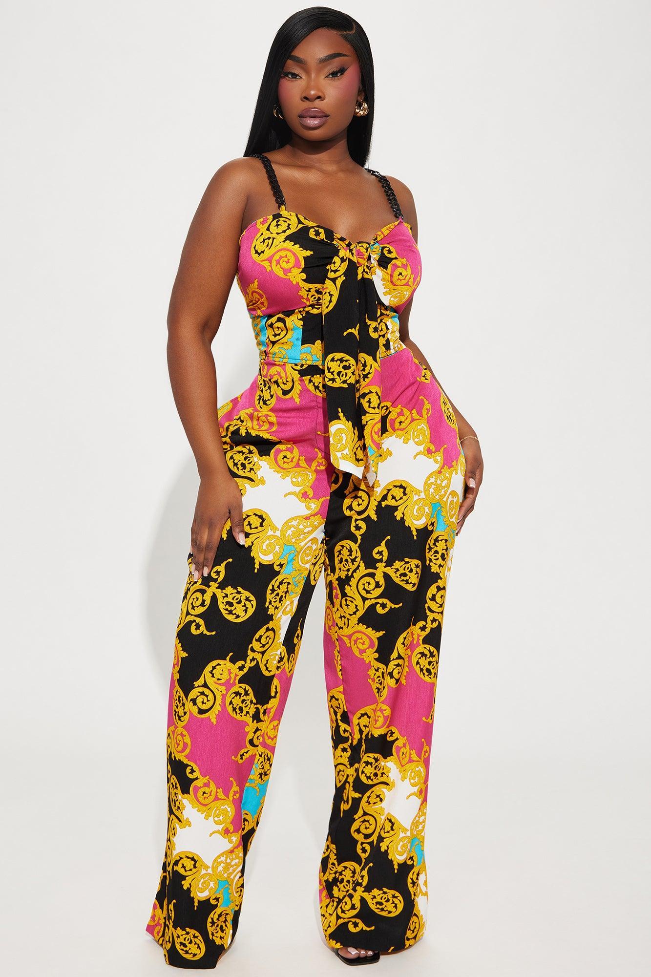 High Status Pant Set - Black/combo Product Image