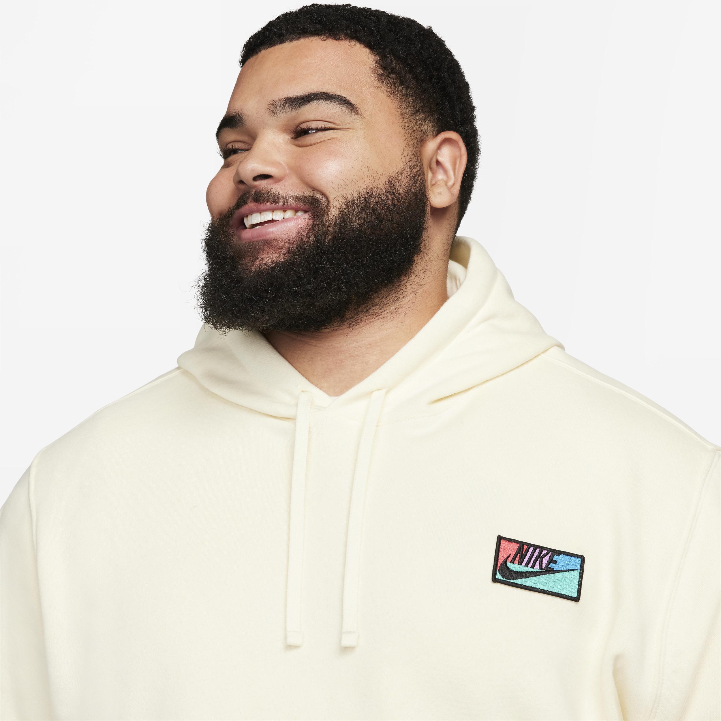 Nike Mens Club Fleece Patch Pullover Hoodie Product Image