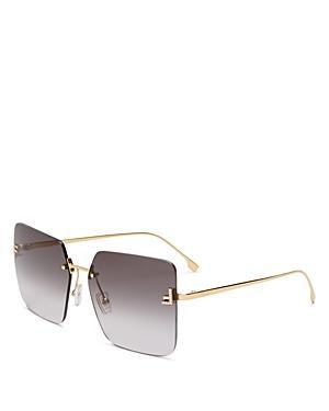 Fendi Rimless Square Sunglasses, 59mm Product Image