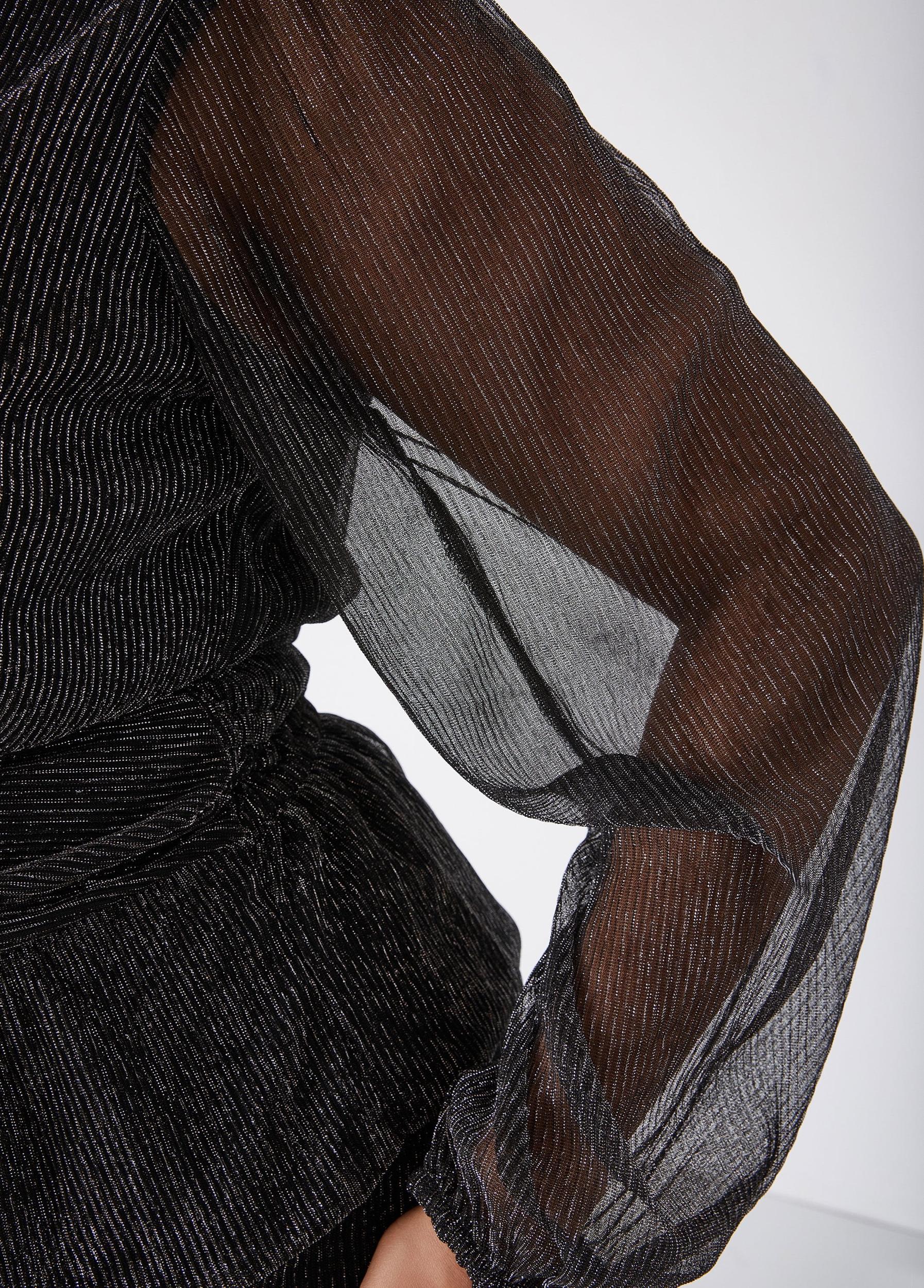 Lurex™ Mesh Drawstring Top Product Image