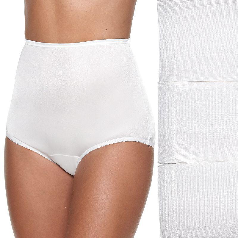 Women's Vanity Fair Lingerie® Perfectly Yours Ravissant 3-Pack Brief Panty Set 15711, Size: 6, White Asst Product Image