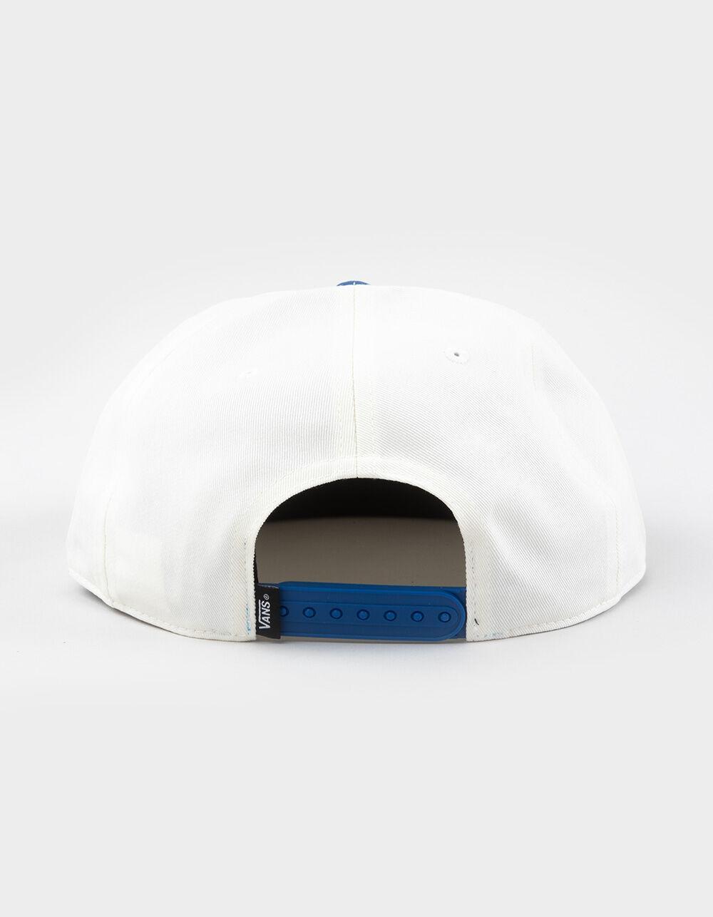 VANS Design Co. Low 5 Panel Snapback Hat - BLUE/WHITE Product Image