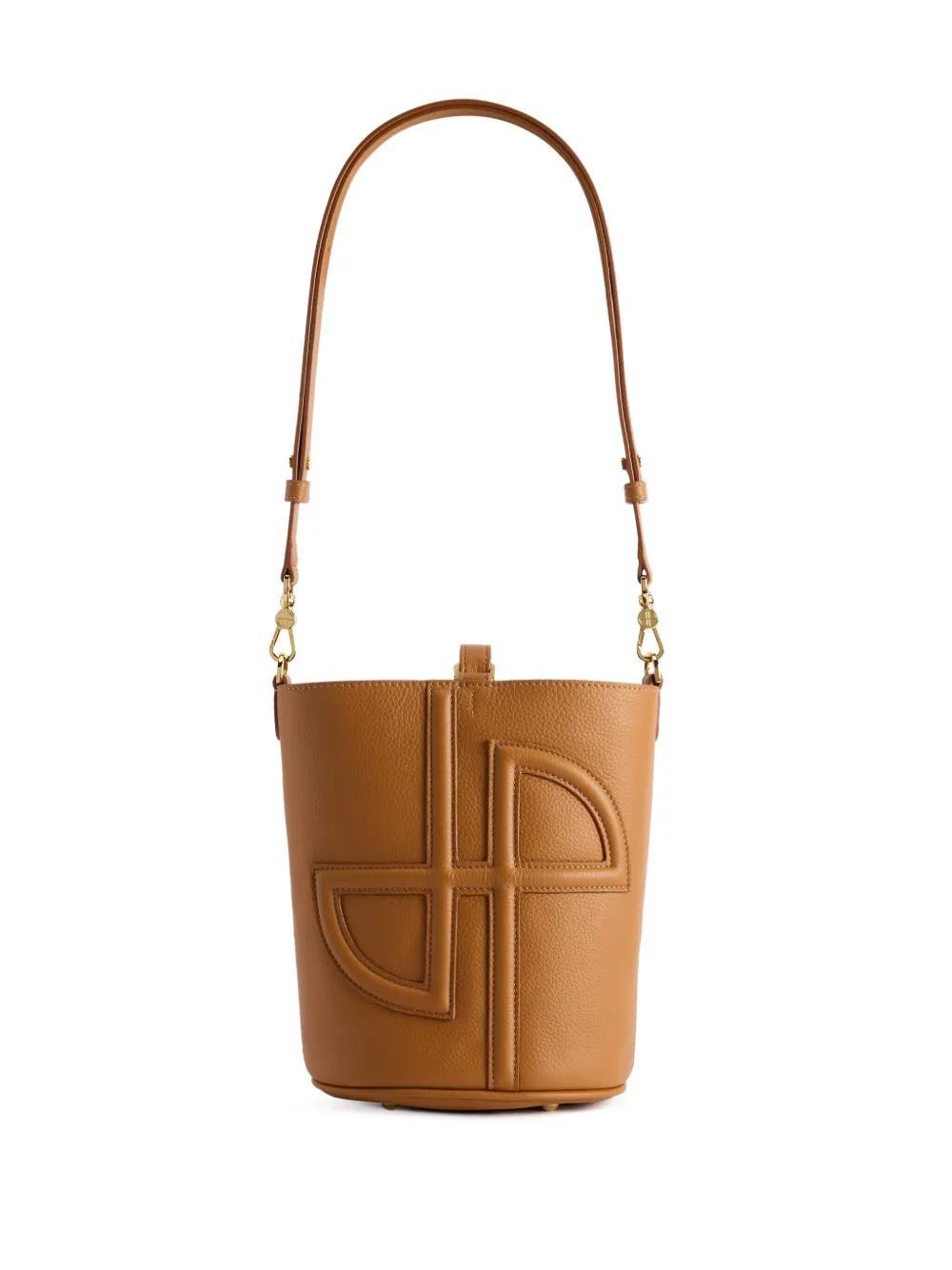 PATOU Jp Pm Bucket Bag In Brown Product Image