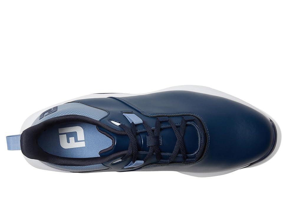 FootJoy ProLite Golf Shoes Blue/White) Men's Shoes Product Image