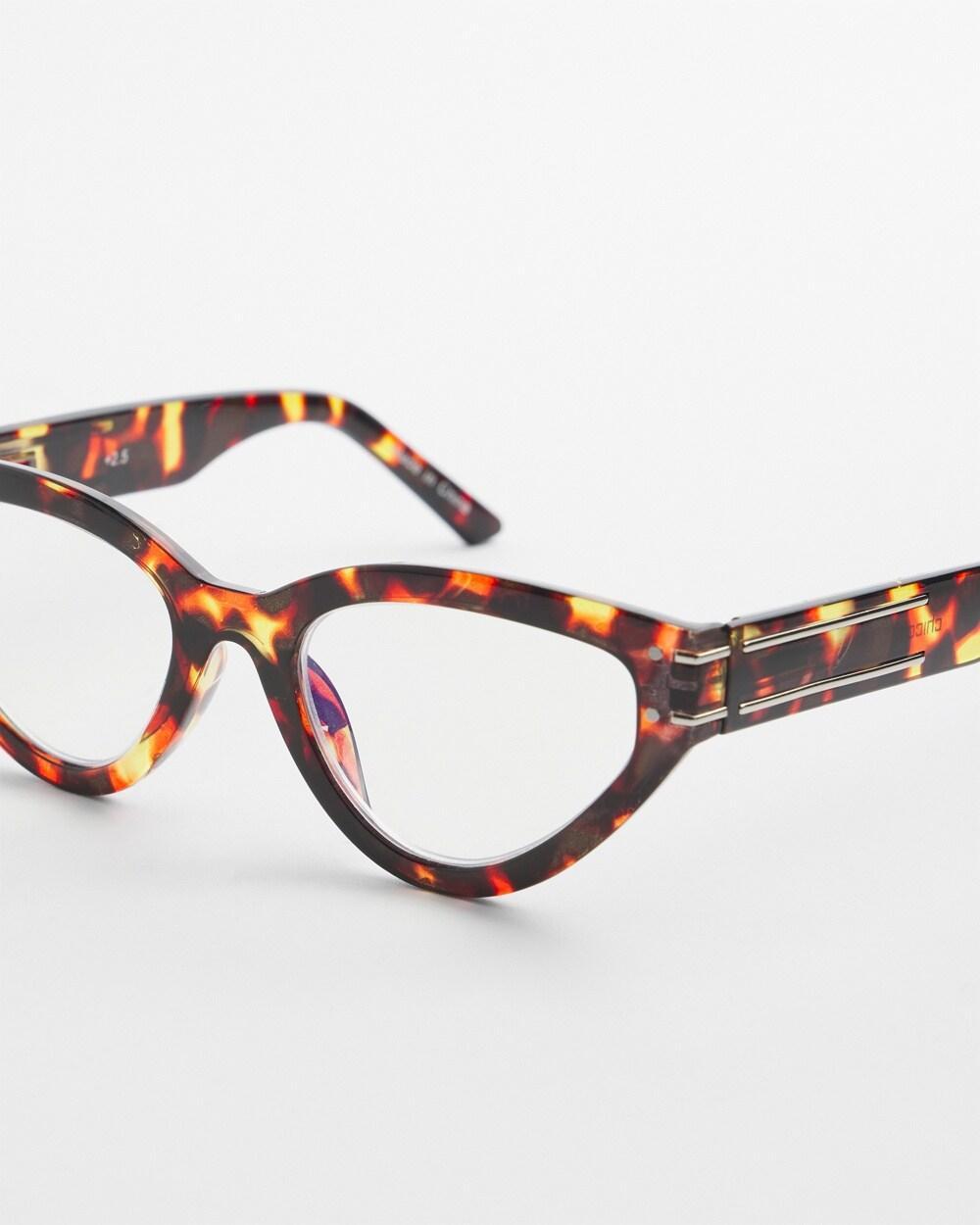 Faux Tort Cateye Readers Product Image