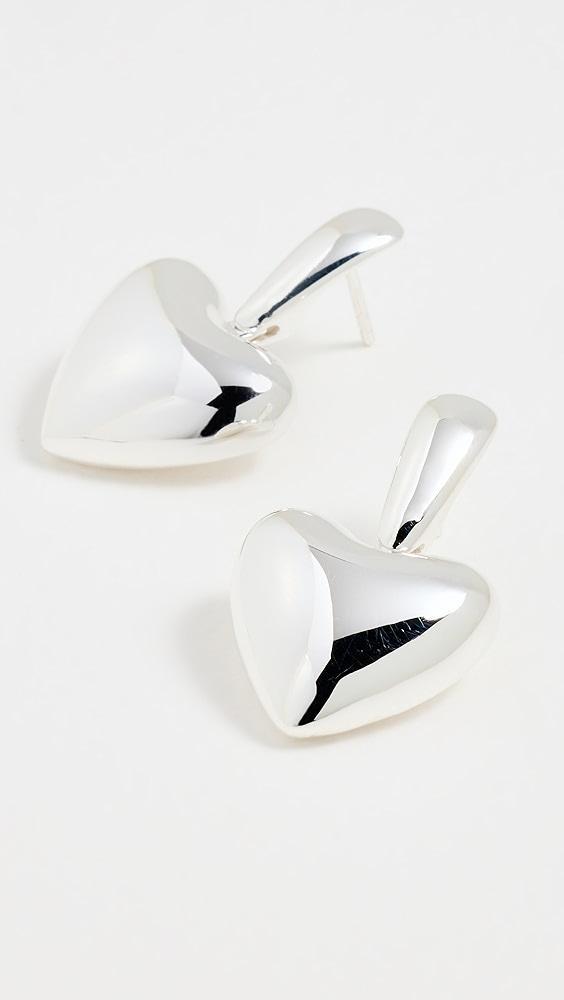 Annika Inez Voluptuous Heart Drop Earrings | Shopbop Product Image