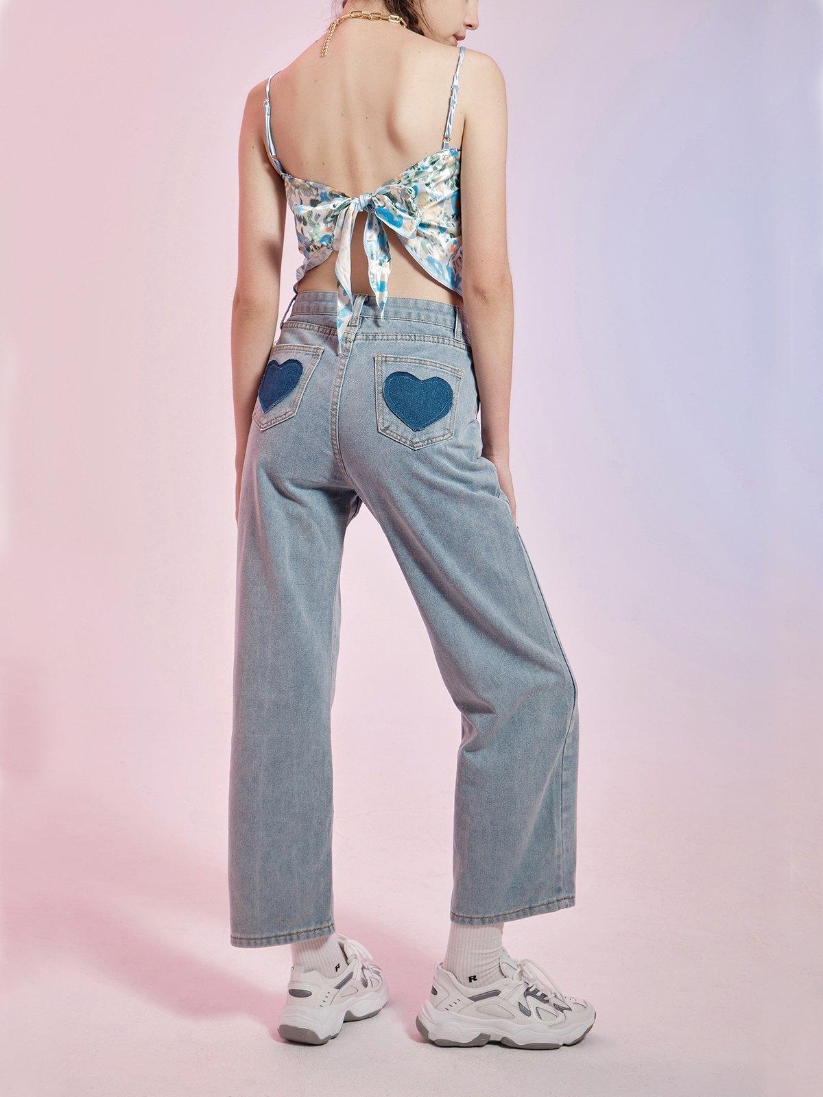 Asymmetric Floral Print Cami Top Product Image