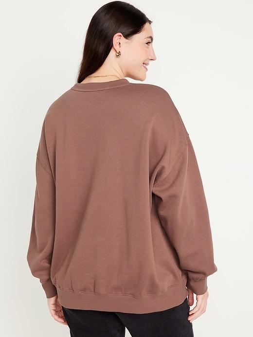 SoComfy Oversized Tunic Sweatshirt Product Image