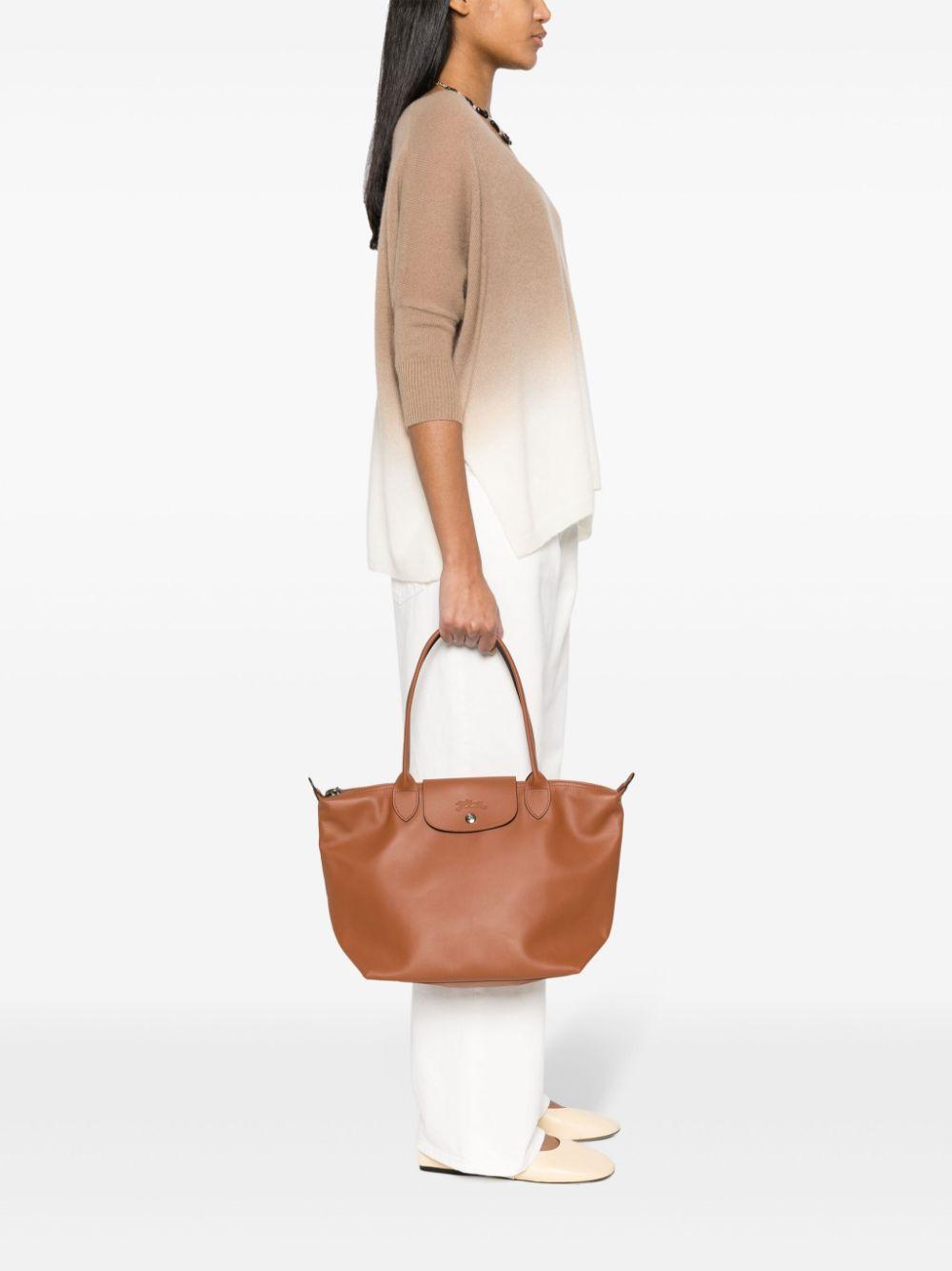 LONGCHAMP `le Pliage Xtra` Medium Tote Bag In Brown Product Image