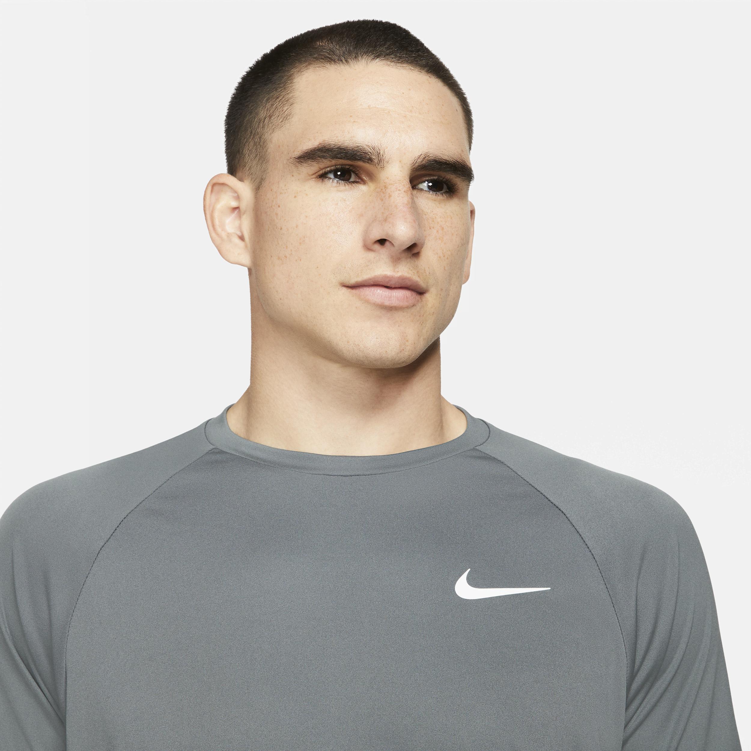 Nike Essential Men's Short-Sleeve Hydroguard Swim Shirt Product Image