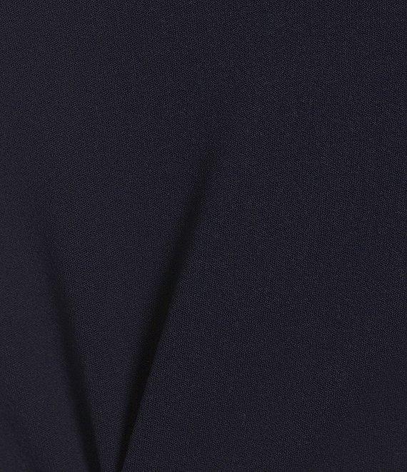 Antonio Melani Active Mock Neck Sleeveless Fitted Coordinating Crop Top Product Image