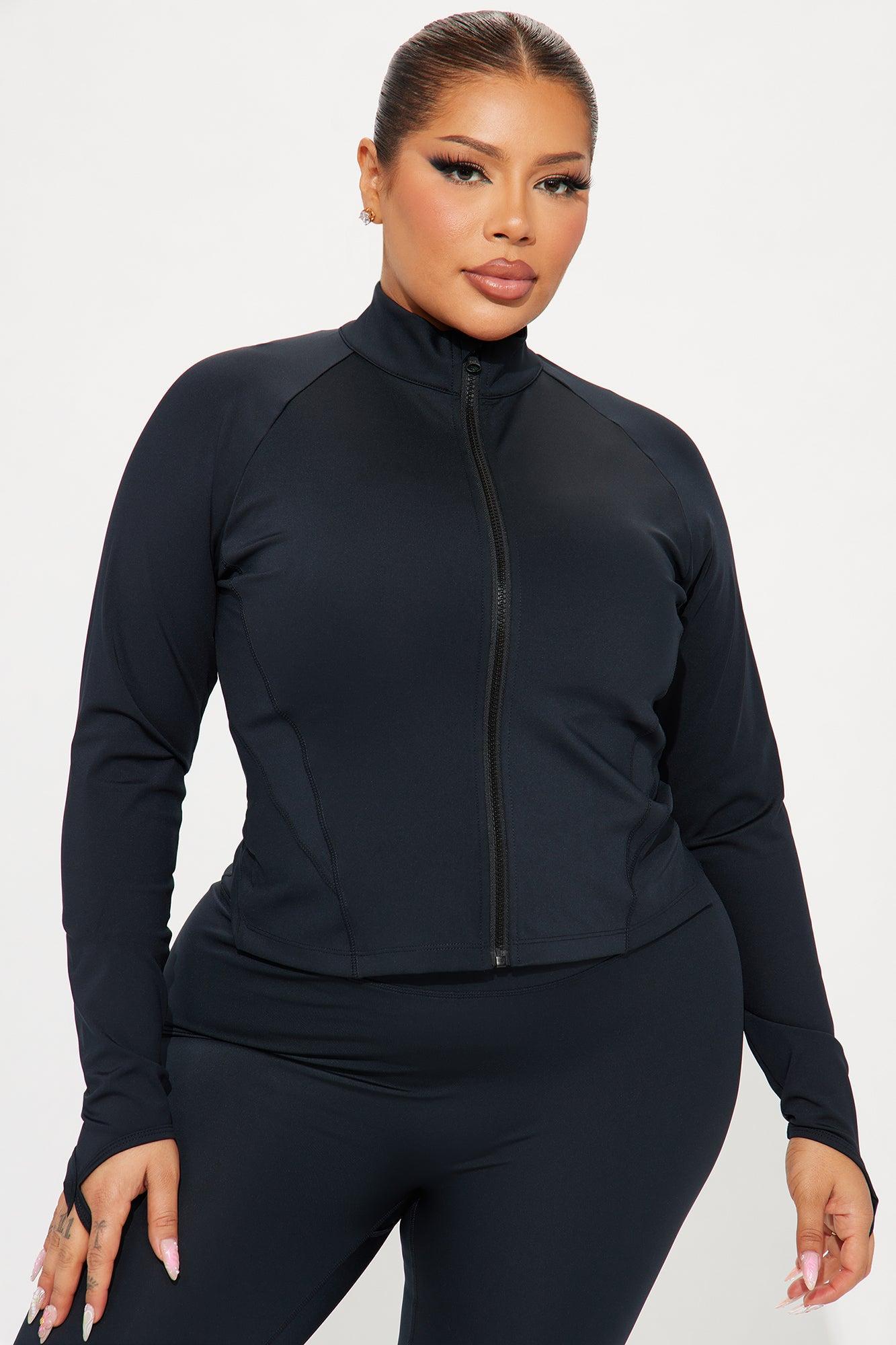 Max It Out Elevate Active Jacket - Black Product Image