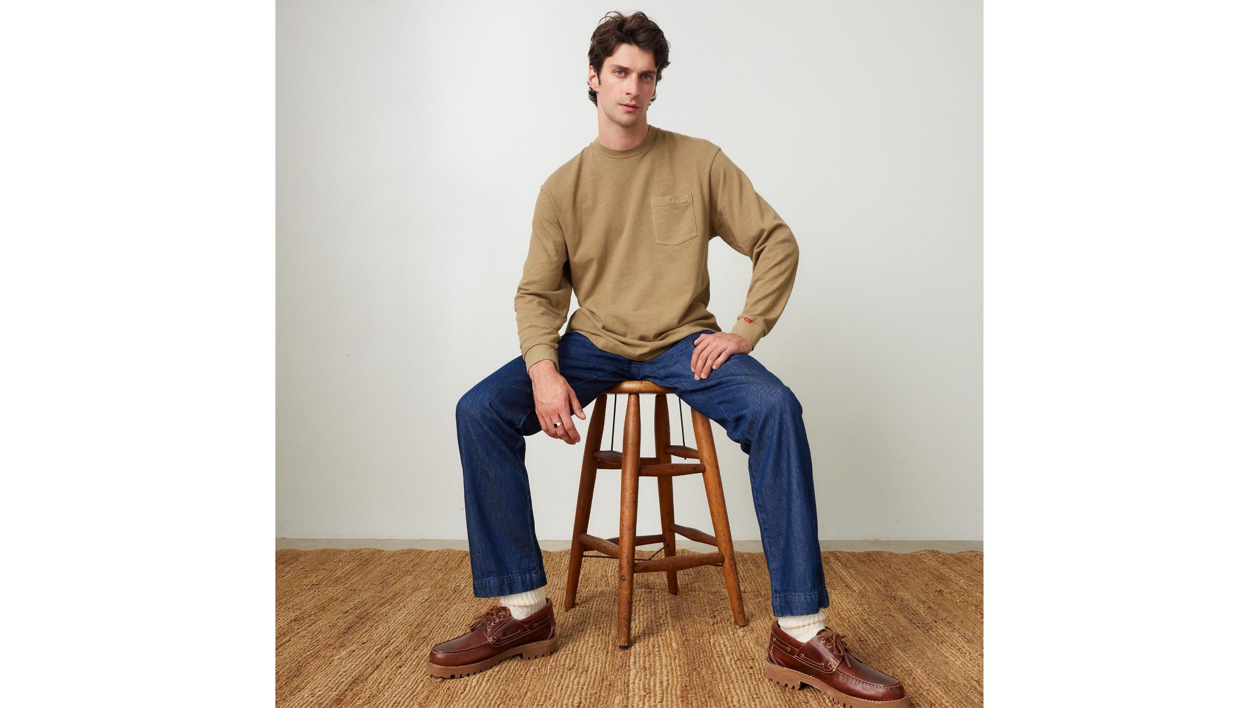 Long Sleeve Authentic Pocket T-Shirt Product Image