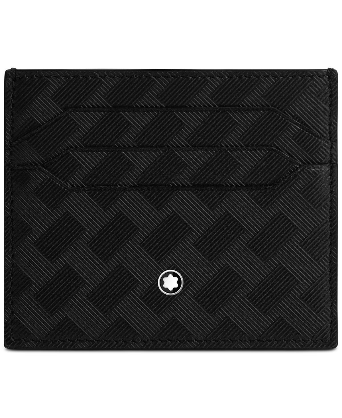 MONTBLANC Extreme 3.0 Leather Card Holder In Black Product Image