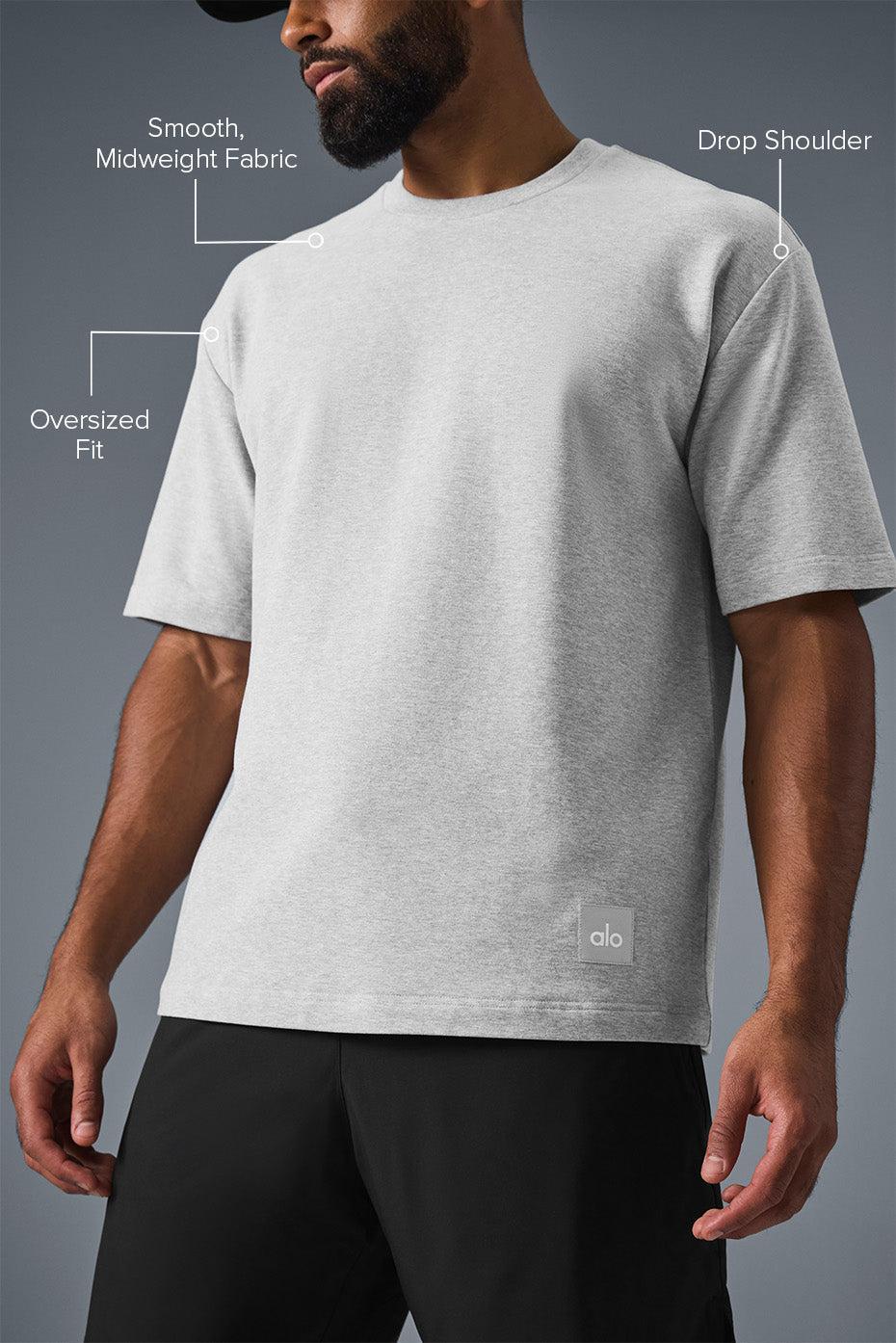 Double Take Short Sleeve - Athletic Heather Grey Product Image