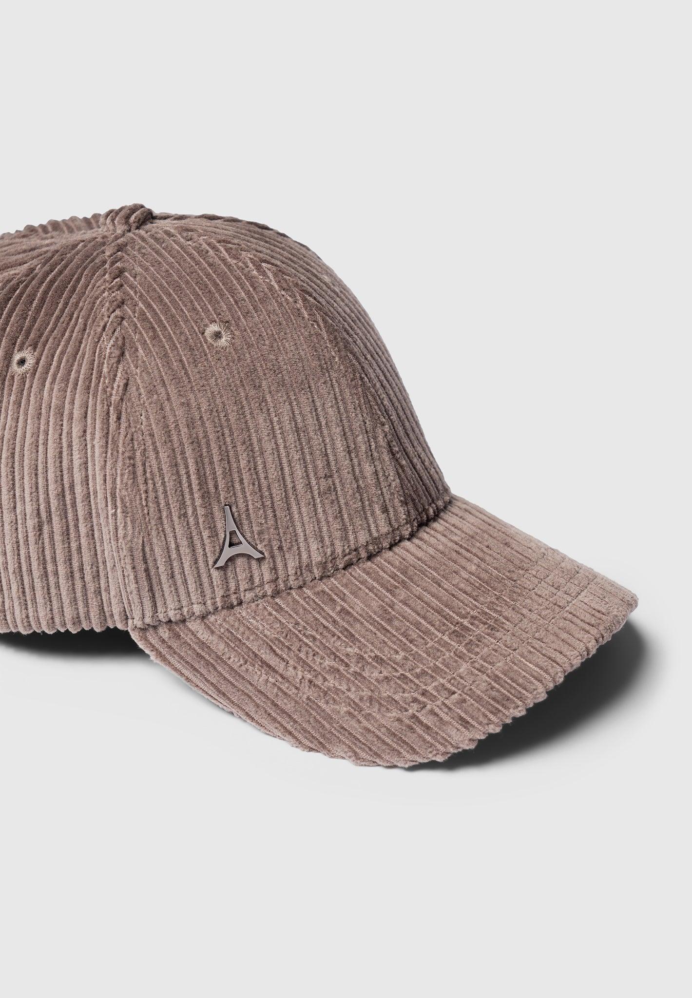 Eiffel Corduroy Cap - Taupe Male Product Image