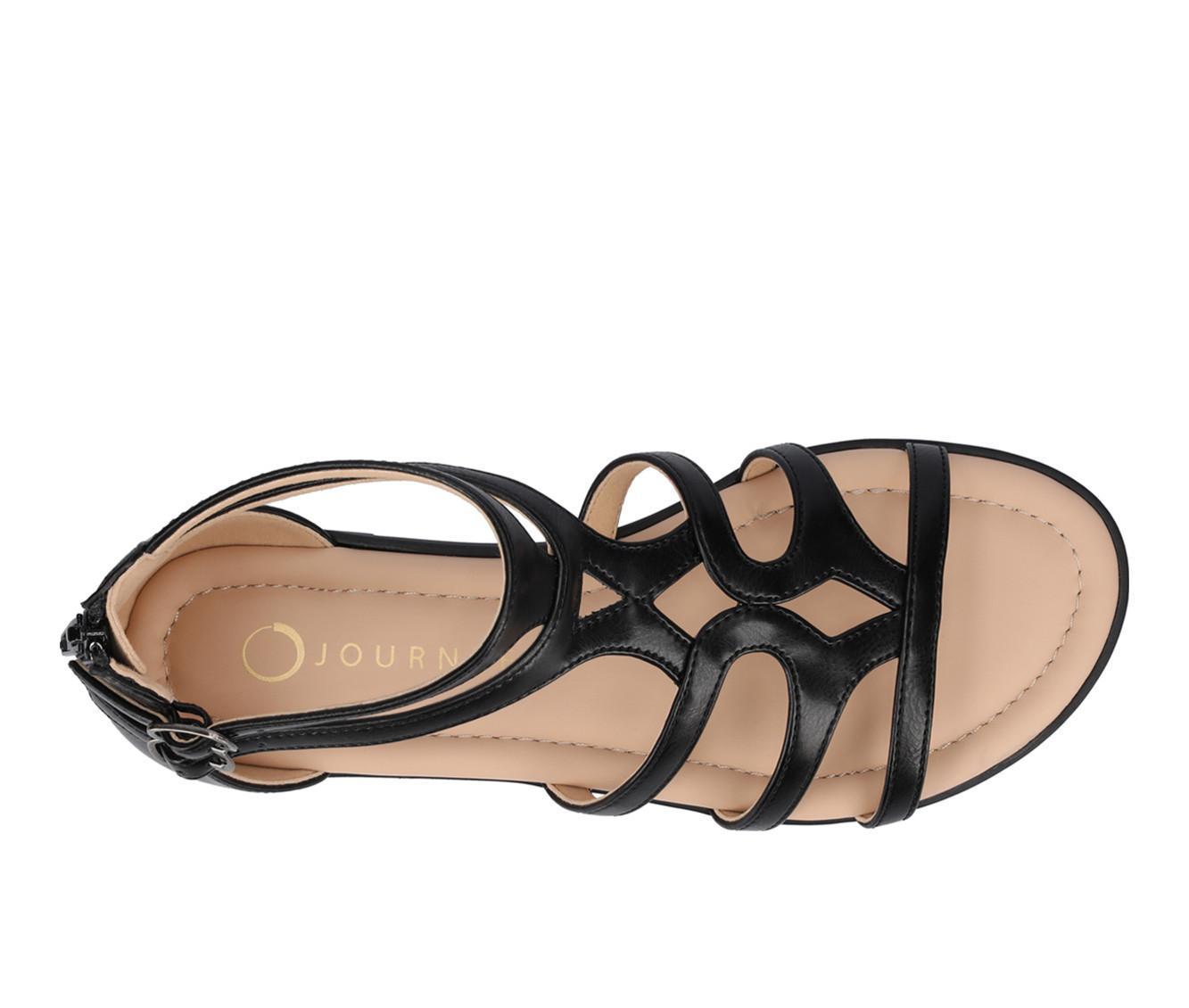 Women's Journee Collection Genneva Flat Sandals Product Image