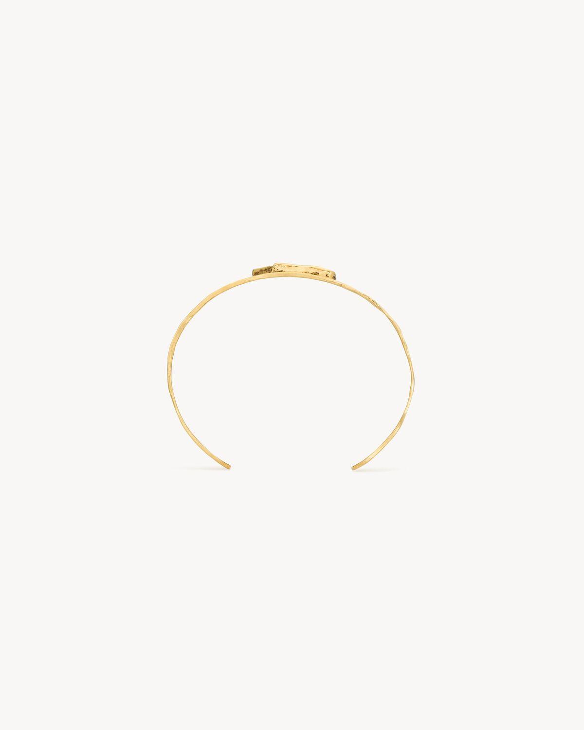 CASSANDRE cuff in metal | Saint Laurent | YSL.com Product Image