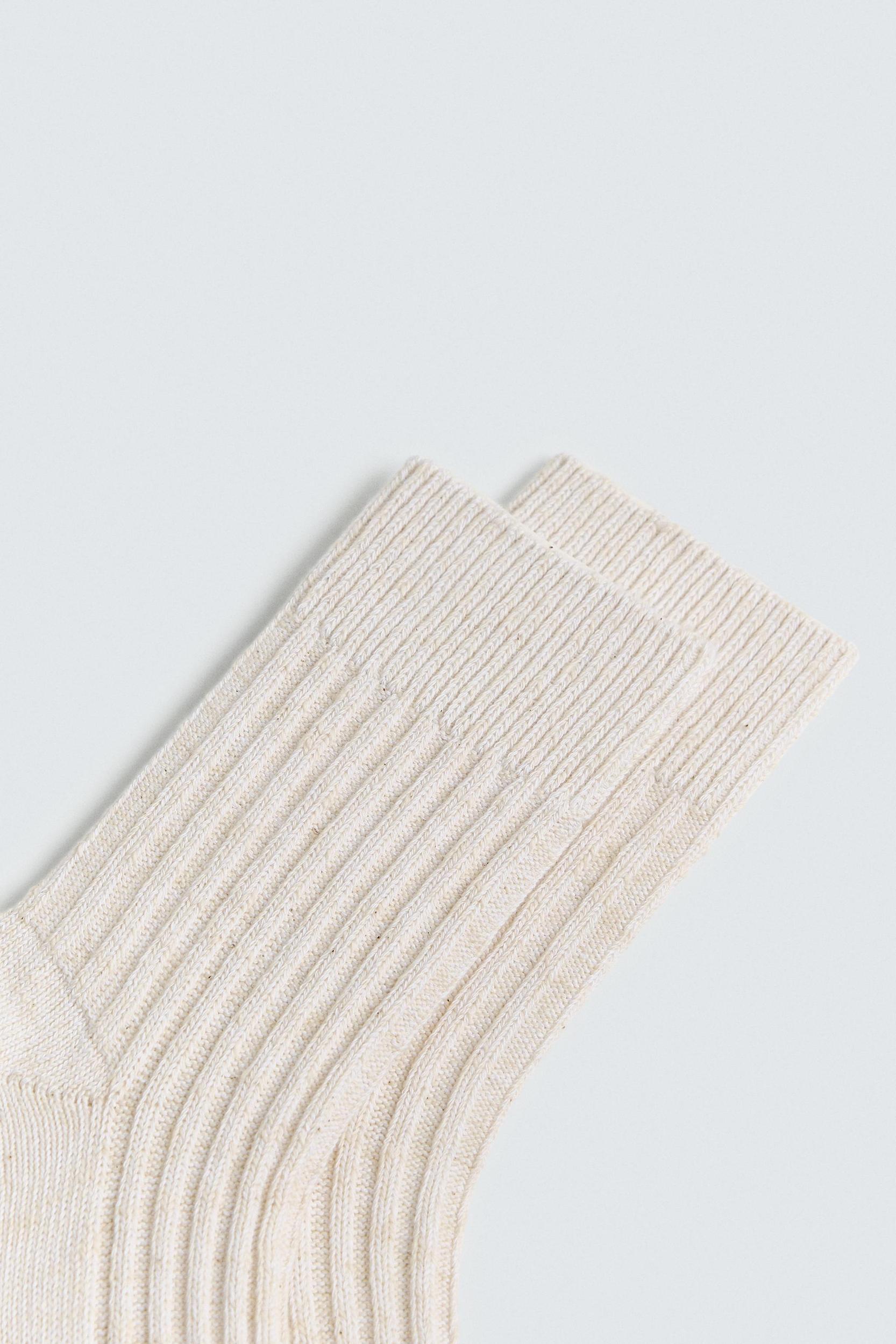 RIBBED SHORT SOCKS Product Image