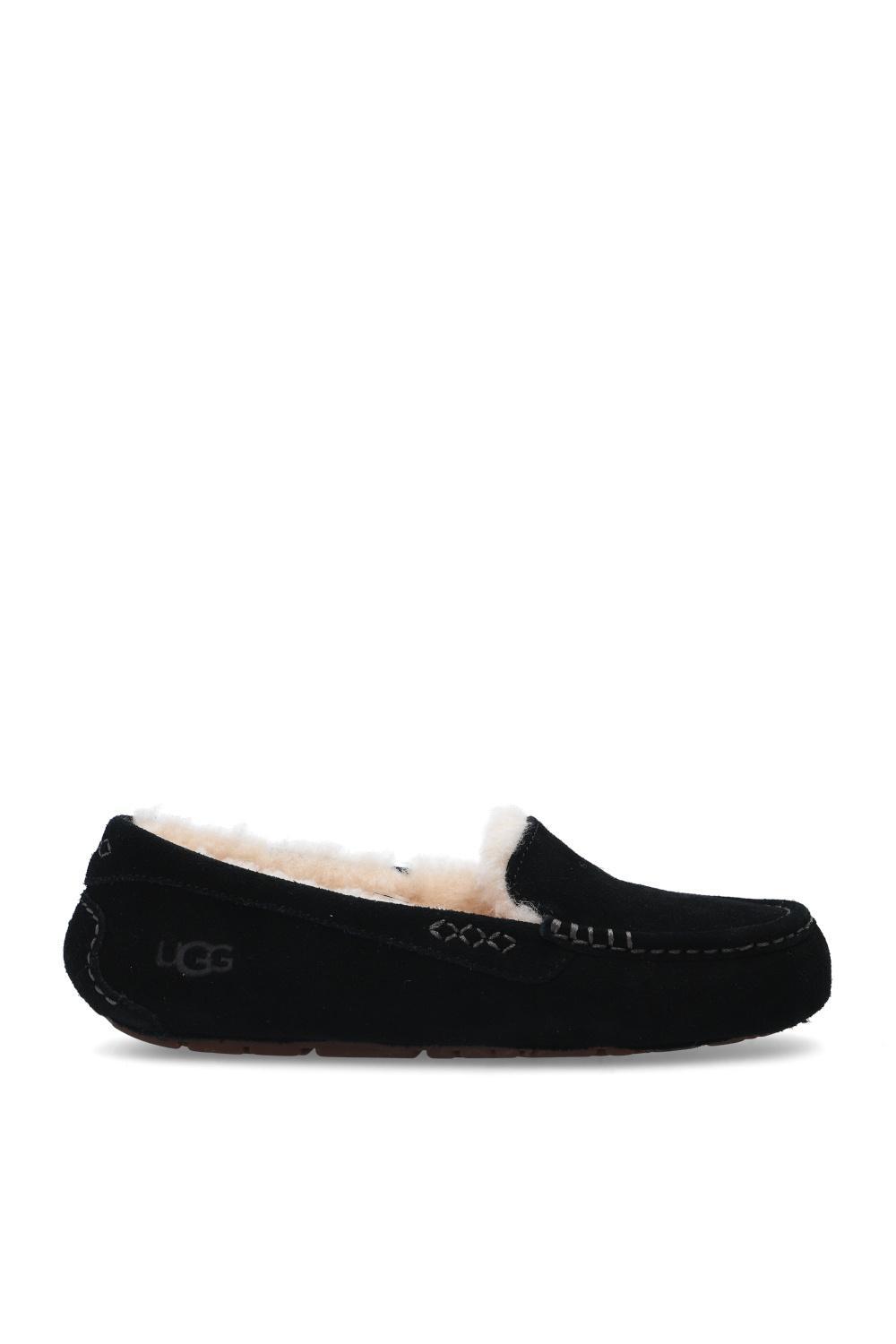 UGG Ansley Water Resistant Slipper In Black Product Image