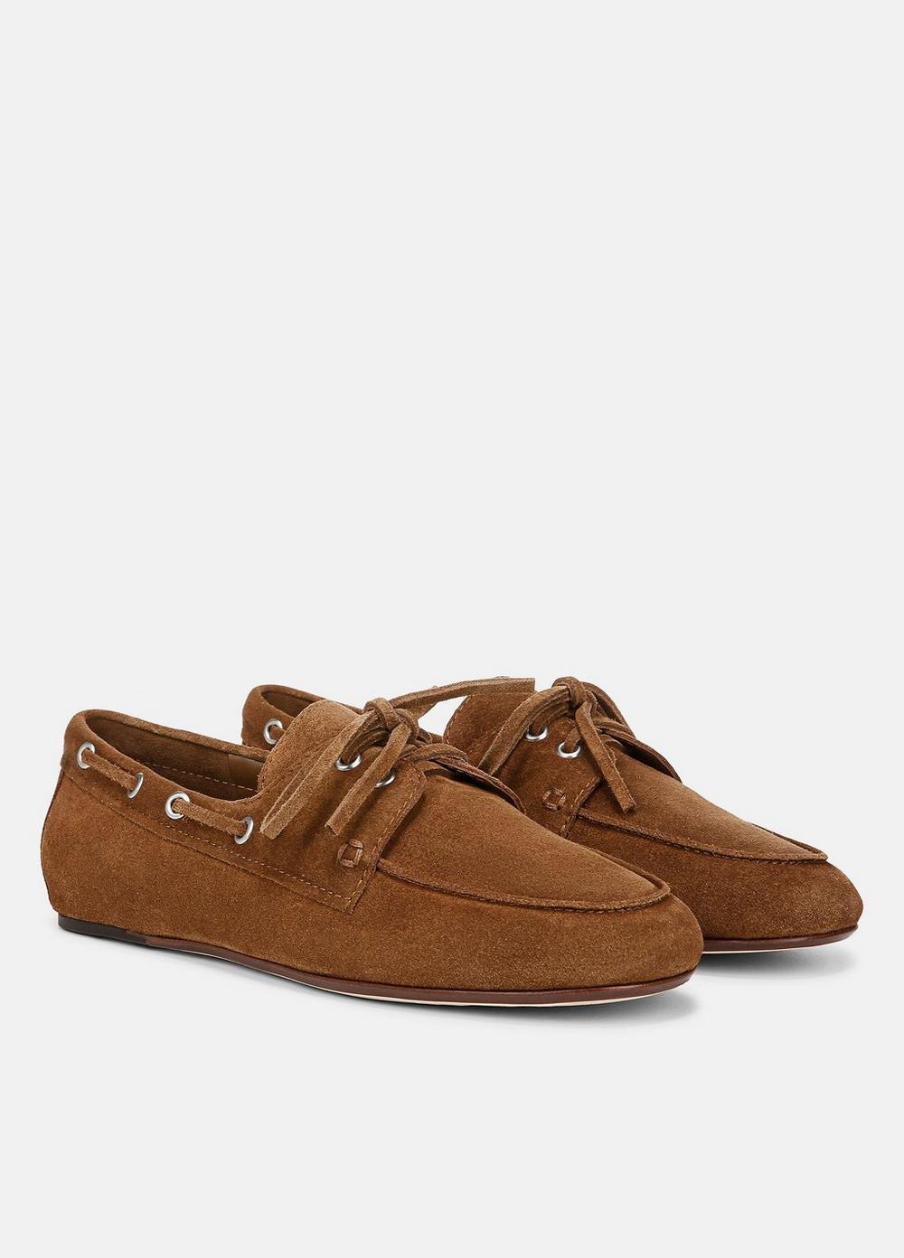 Marin Suede Lace-Up Loafer Product Image