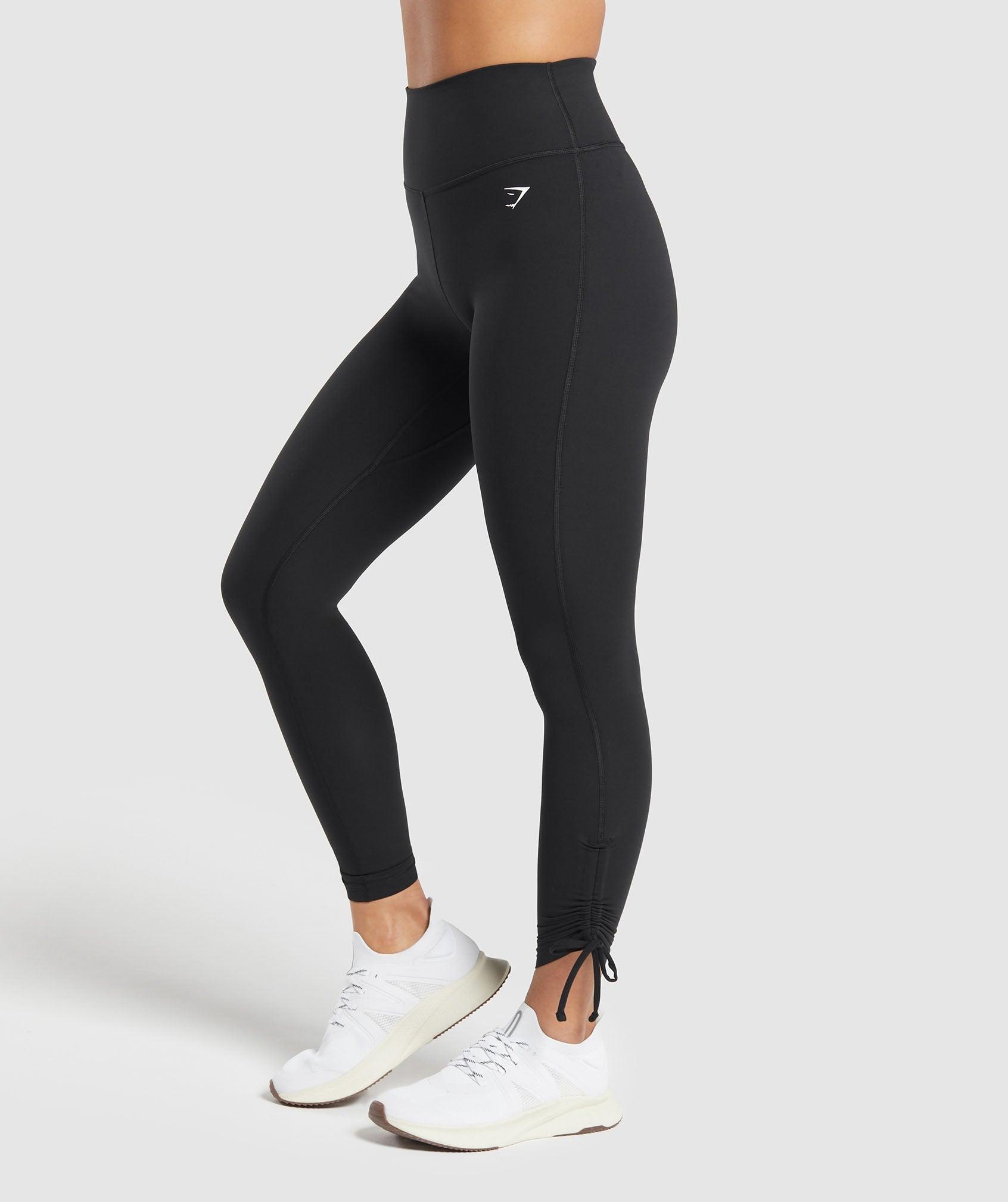 Ribbon Ankle Leggings Product Image