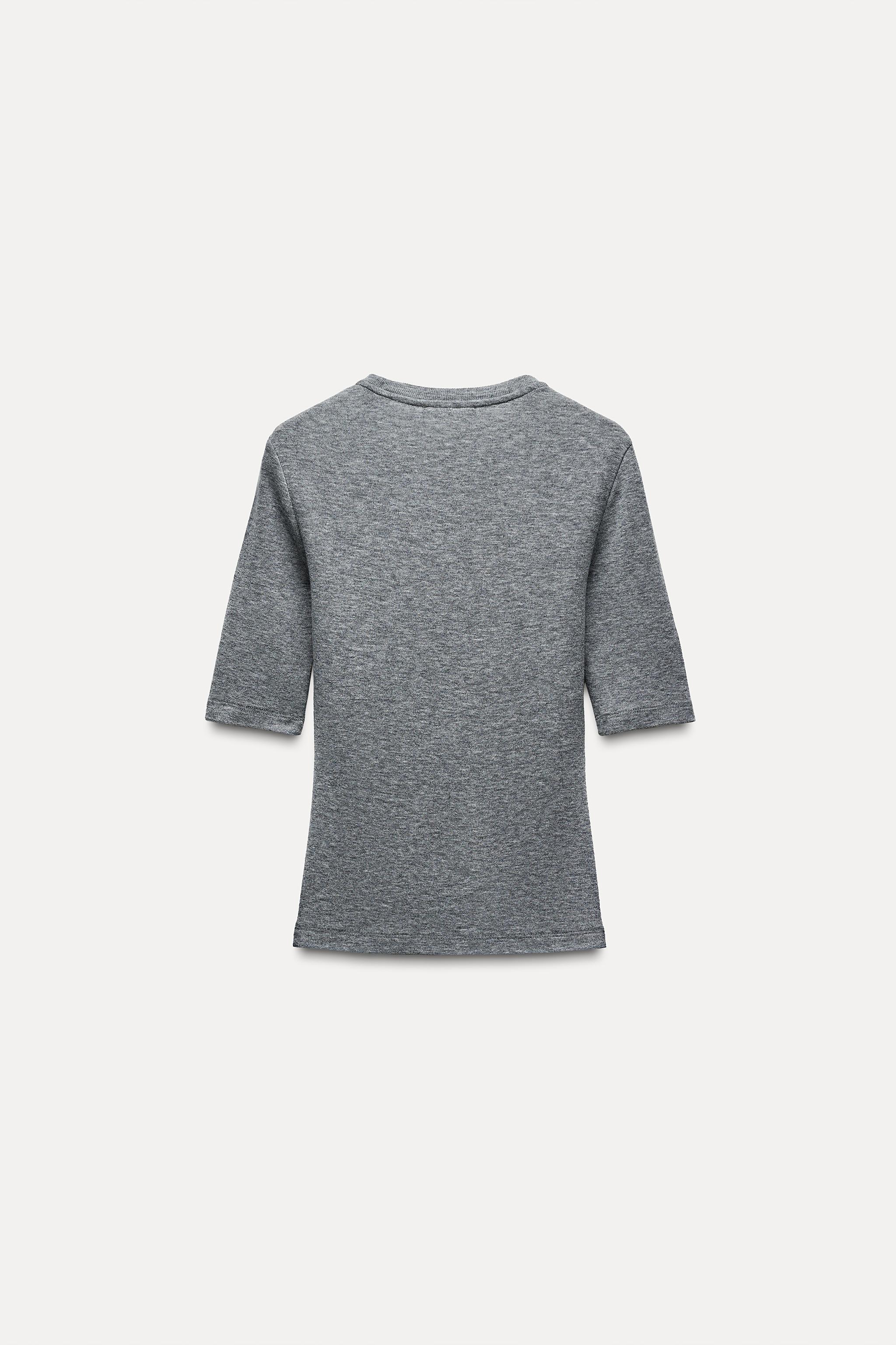 SOFT 100% WOOL T-SHIRT Product Image