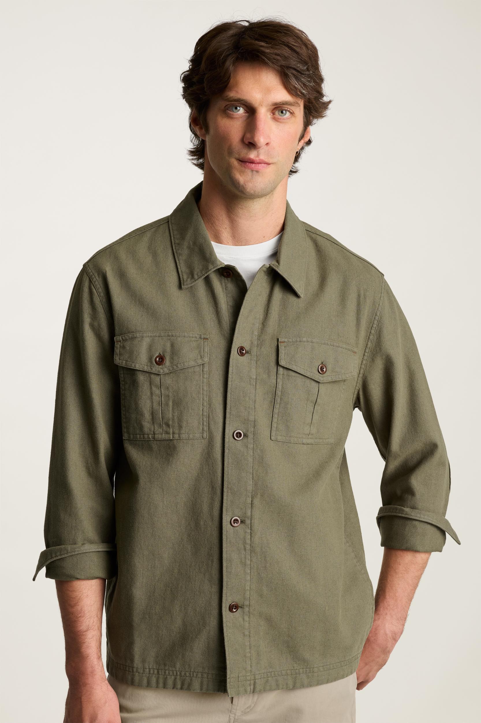 Nantucket Linen Overshirt Product Image