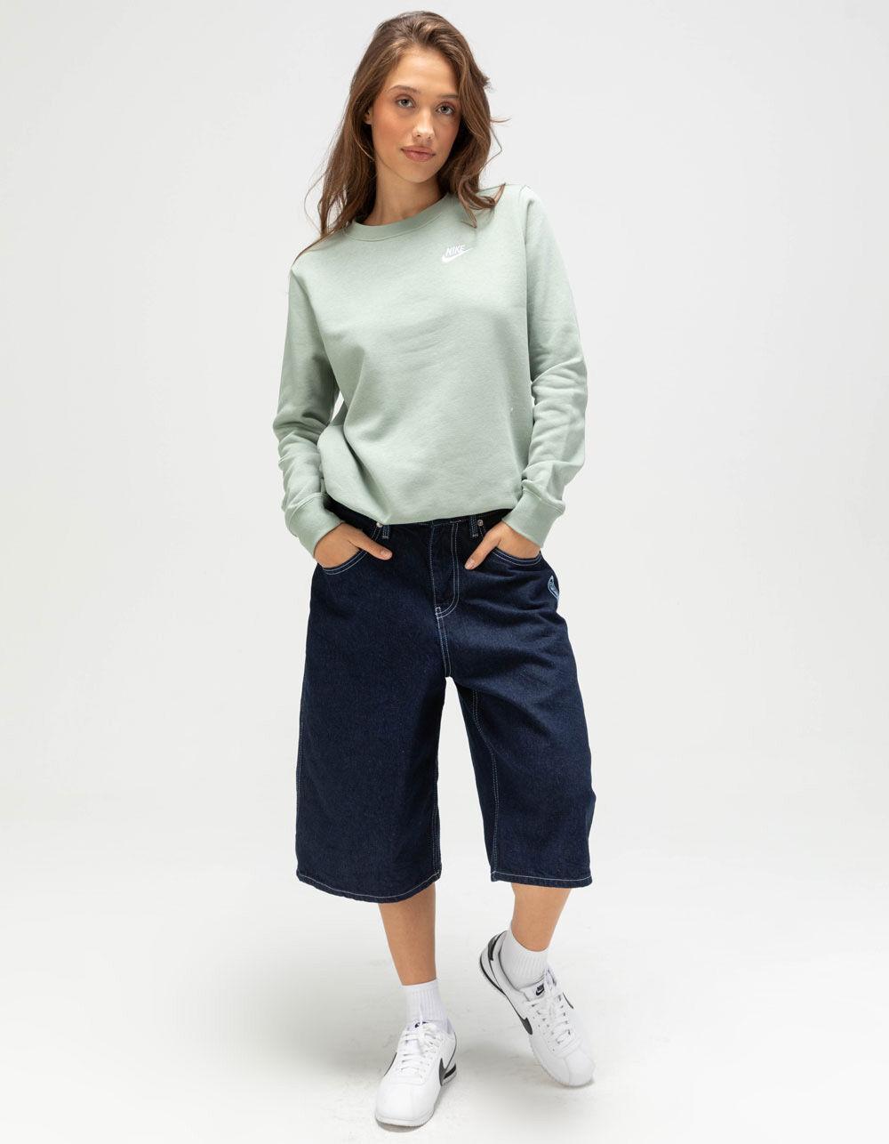 NIKE Sportswear Club Fleece Womens Crewneck Sweatshirt - SAGE Product Image