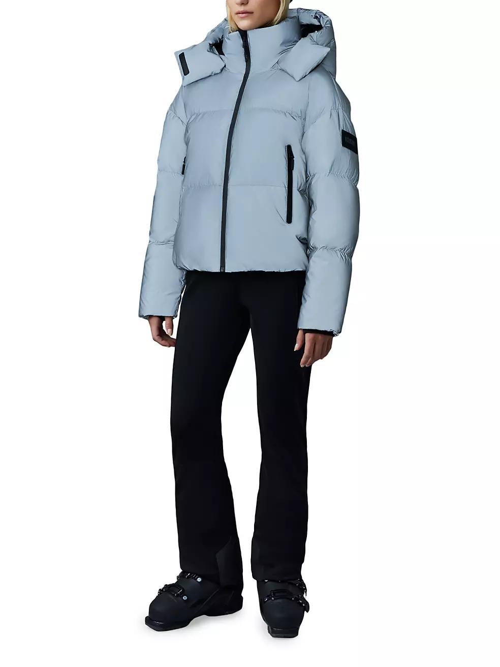 Tessy Reflective Hooded Down Jacket Product Image