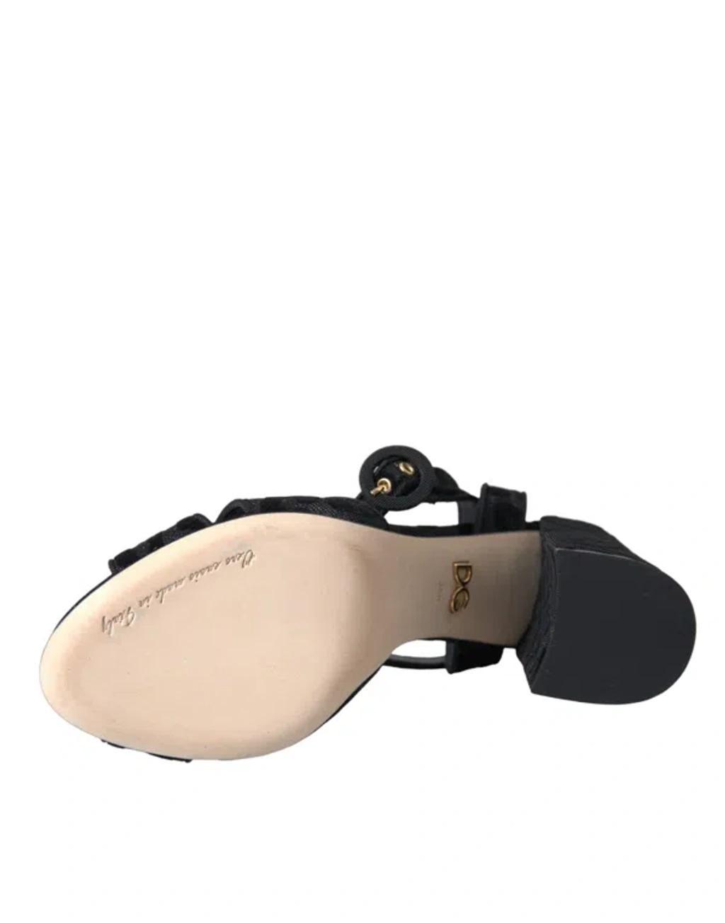 DOLCE & GABBANA Sandals In Black Product Image