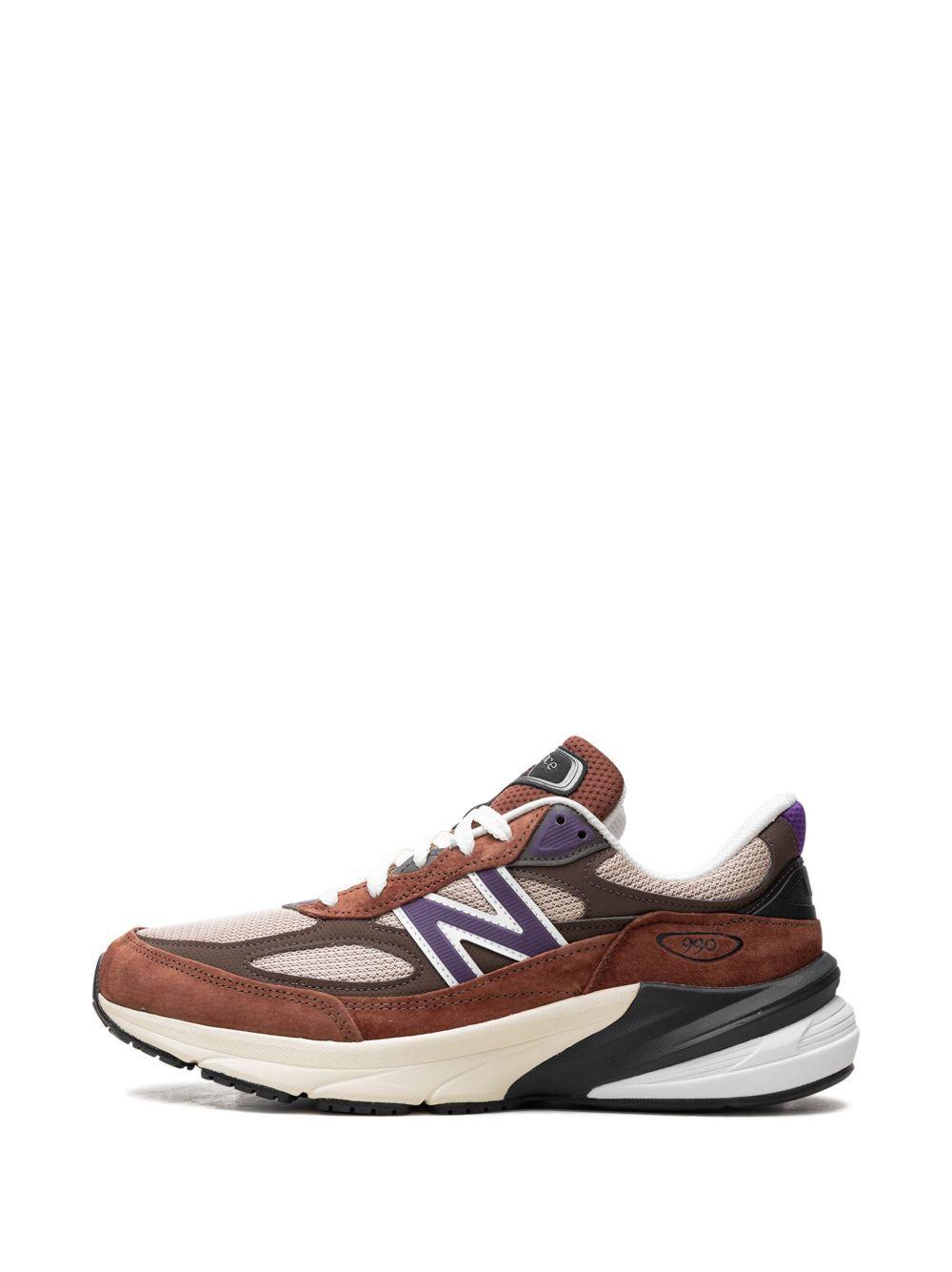 990v6 "Made in USA - Rich Oak/Cosmic Grape" sneakers Product Image