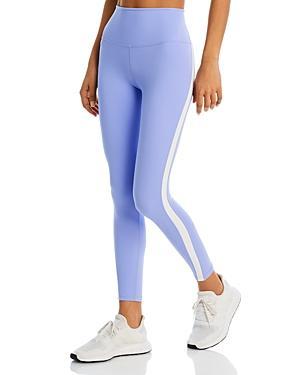 Womens Miles Striped High-Waisted 7/8 Leggings Product Image