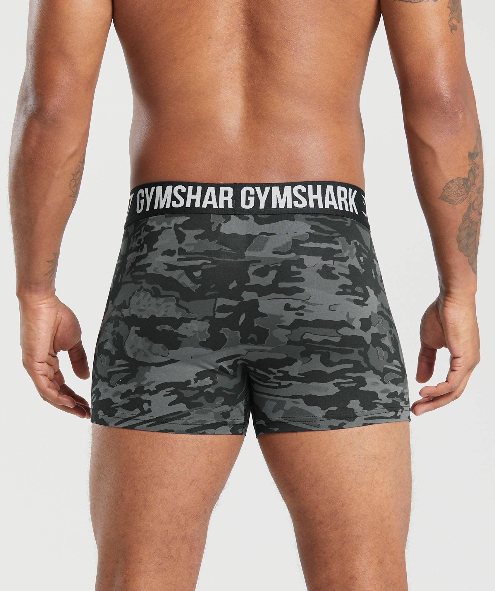 Gymshark Boxer Brief - Asphalt Grey Male Product Image