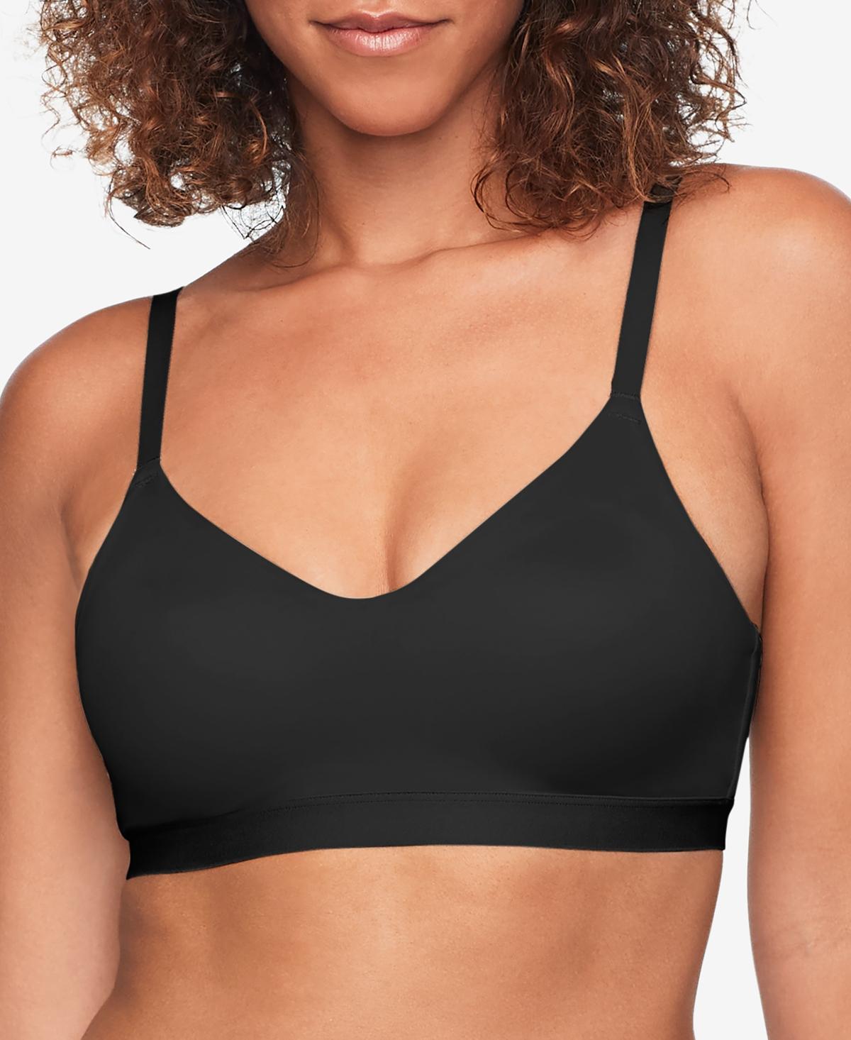 Warners Cloud 9 Super Soft Wireless Lift Convertible Comfort Bra RN1041A, Women's, Size: 2XL, Black Product Image