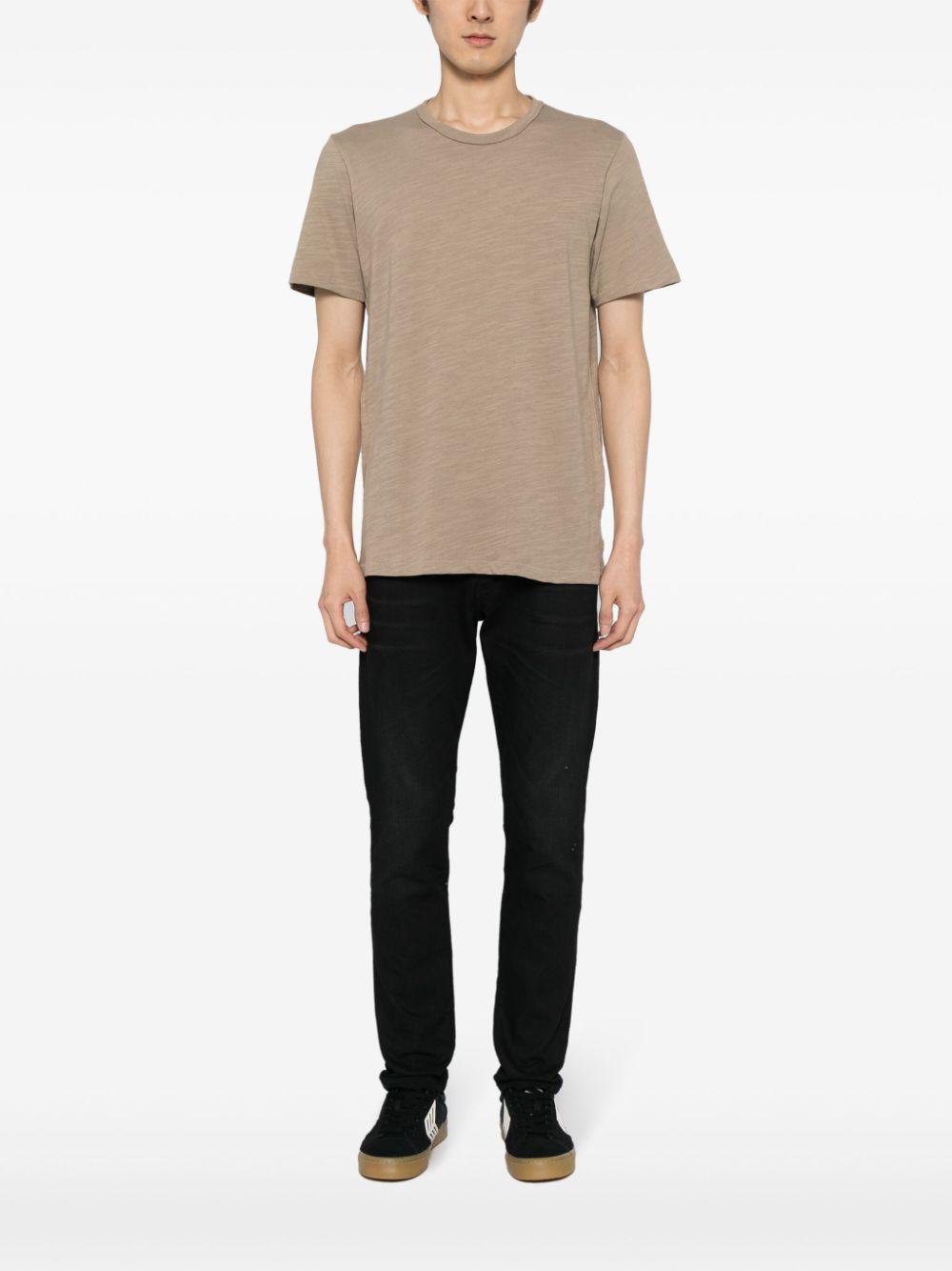 RAG & BONE Classic Flame Cotton T-shirt In Desert Product Image