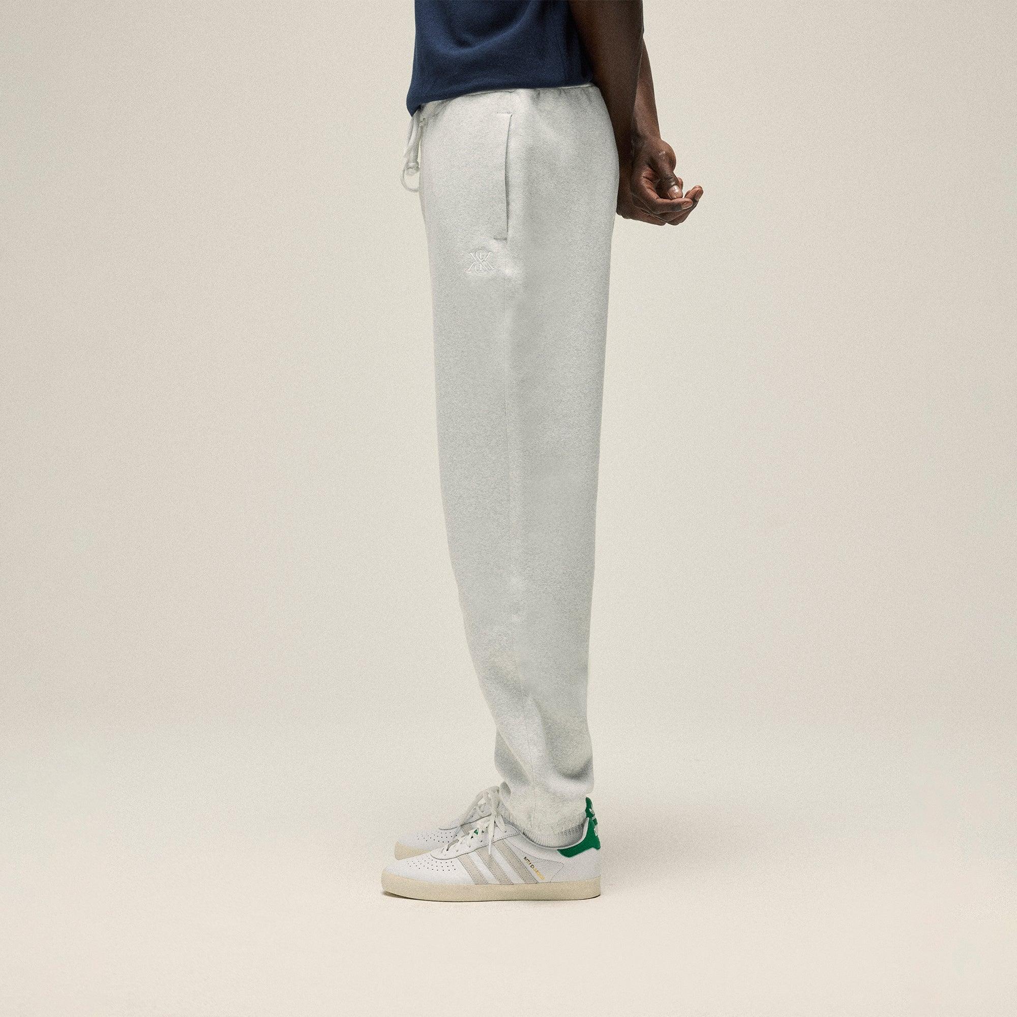 Kith Compact Knit Williams I Sweatpant - Light Heather Grey Male Product Image