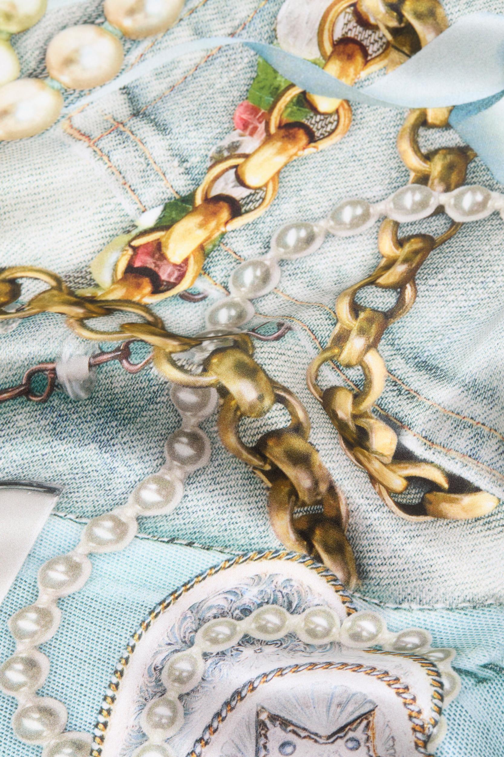 Printed silk scarf Product Image