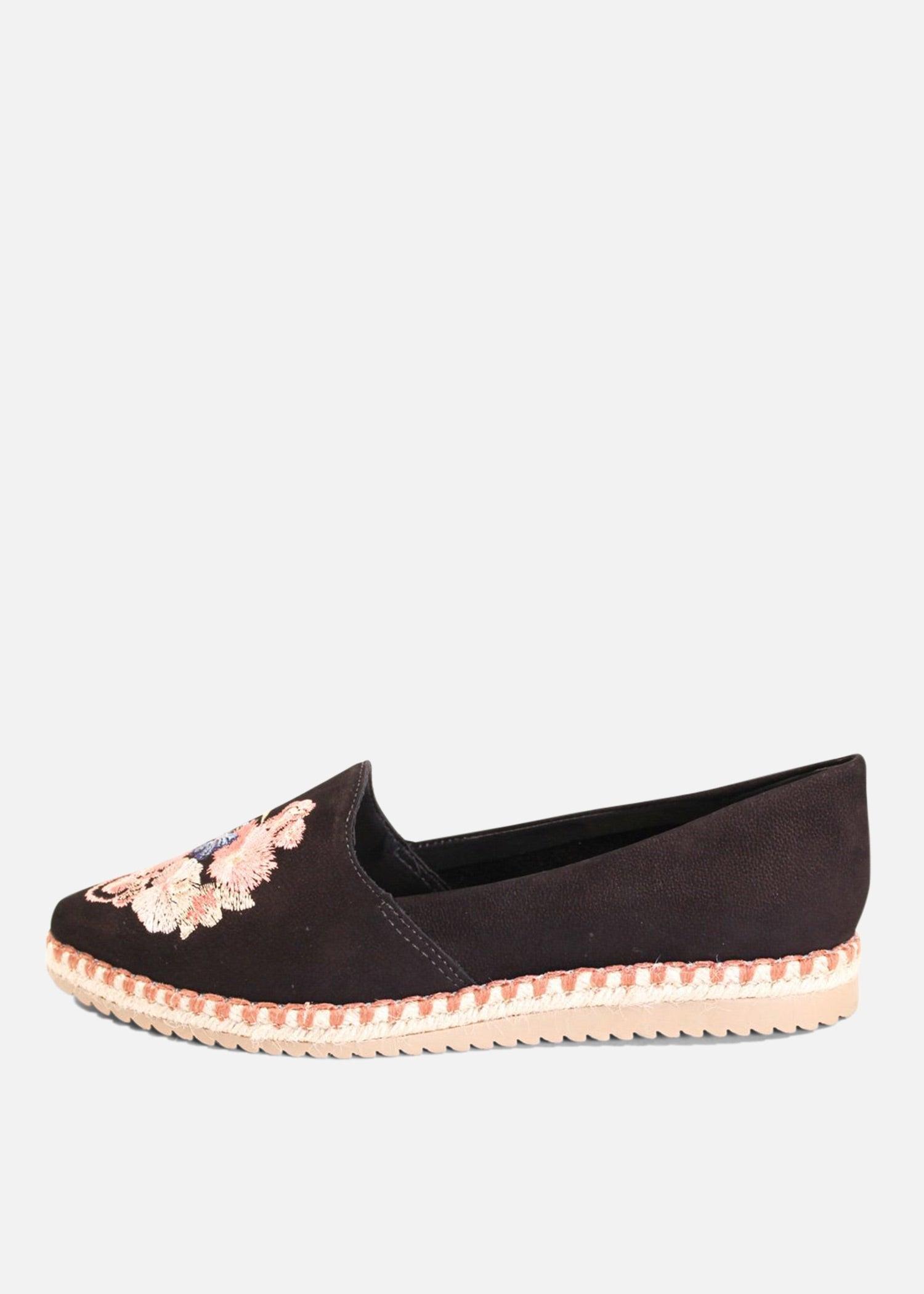Sutton Suede Embroidered Espadrille Product Image