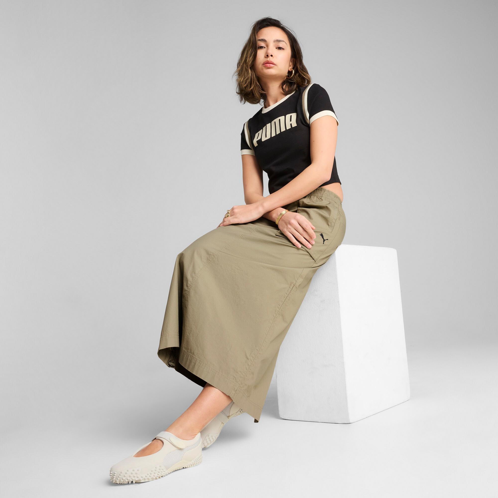 FUTURE.PUMA.ARCHIVE Women's Graphic Baby Tee Product Image