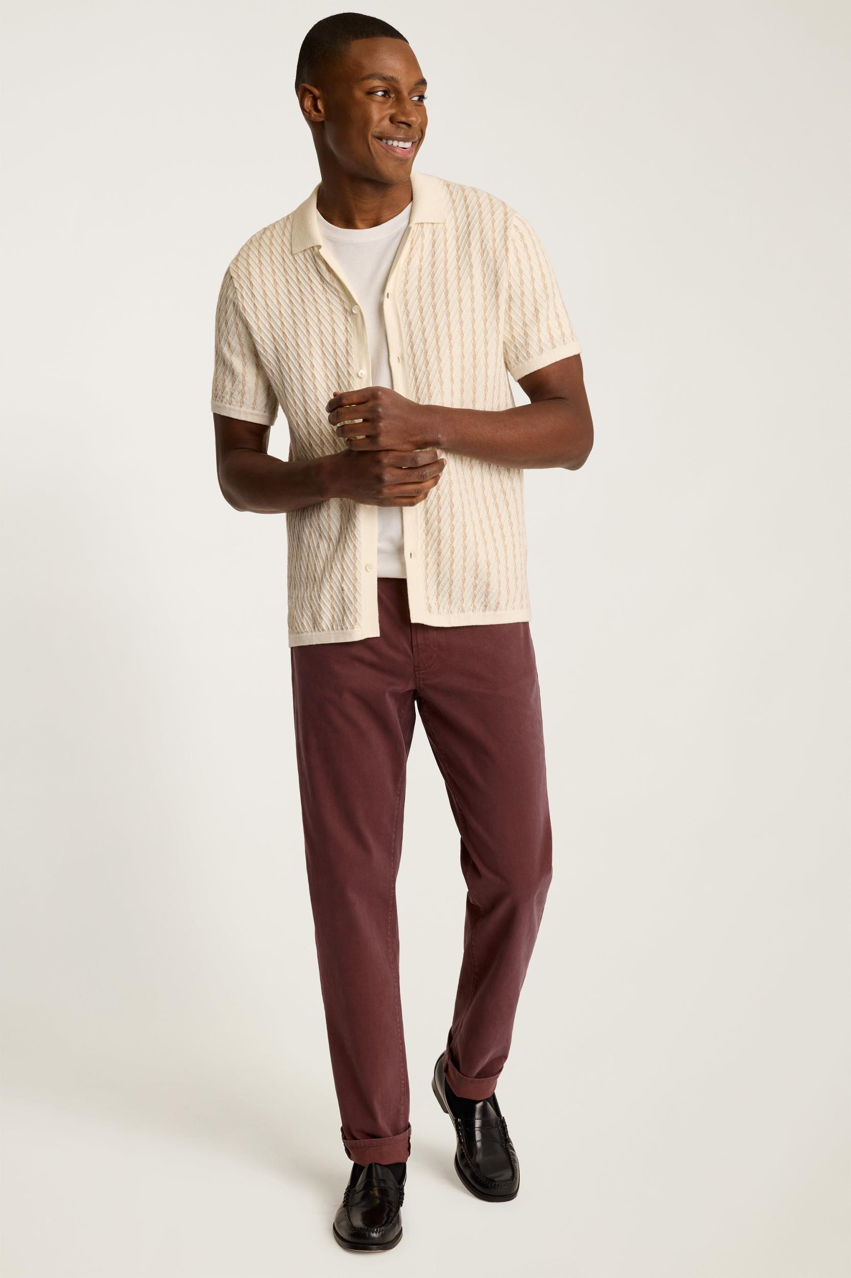 Italian Brushed 5-Pocket Pants Product Image