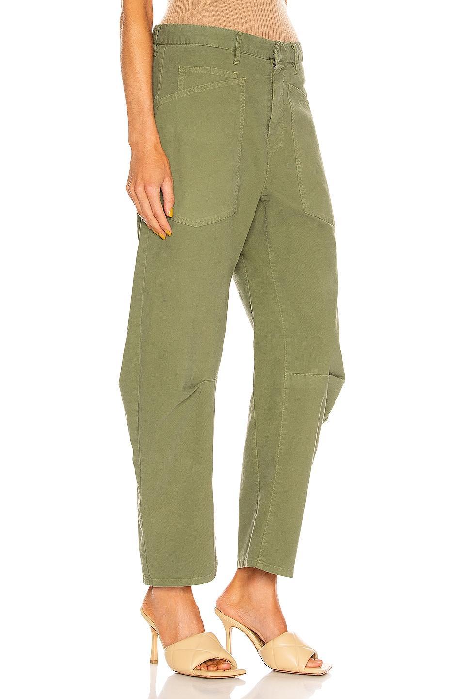 Shon Mid-Rise Cropped Pants Product Image