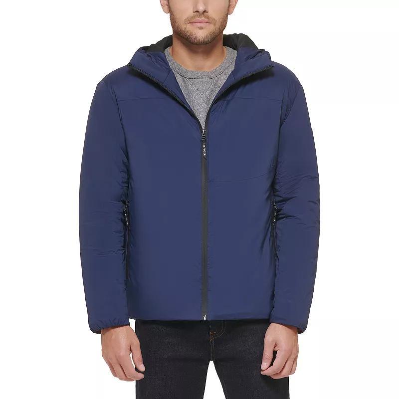 Mens Tommy Hilfiger Padded Performance Jacket, Mens Blue Product Image