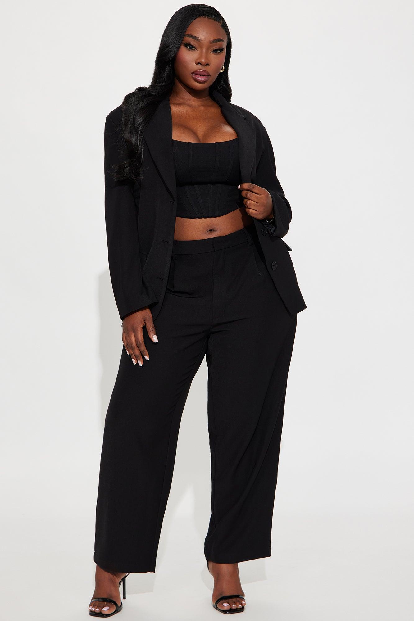 Said Something Trouser - Black Female Product Image